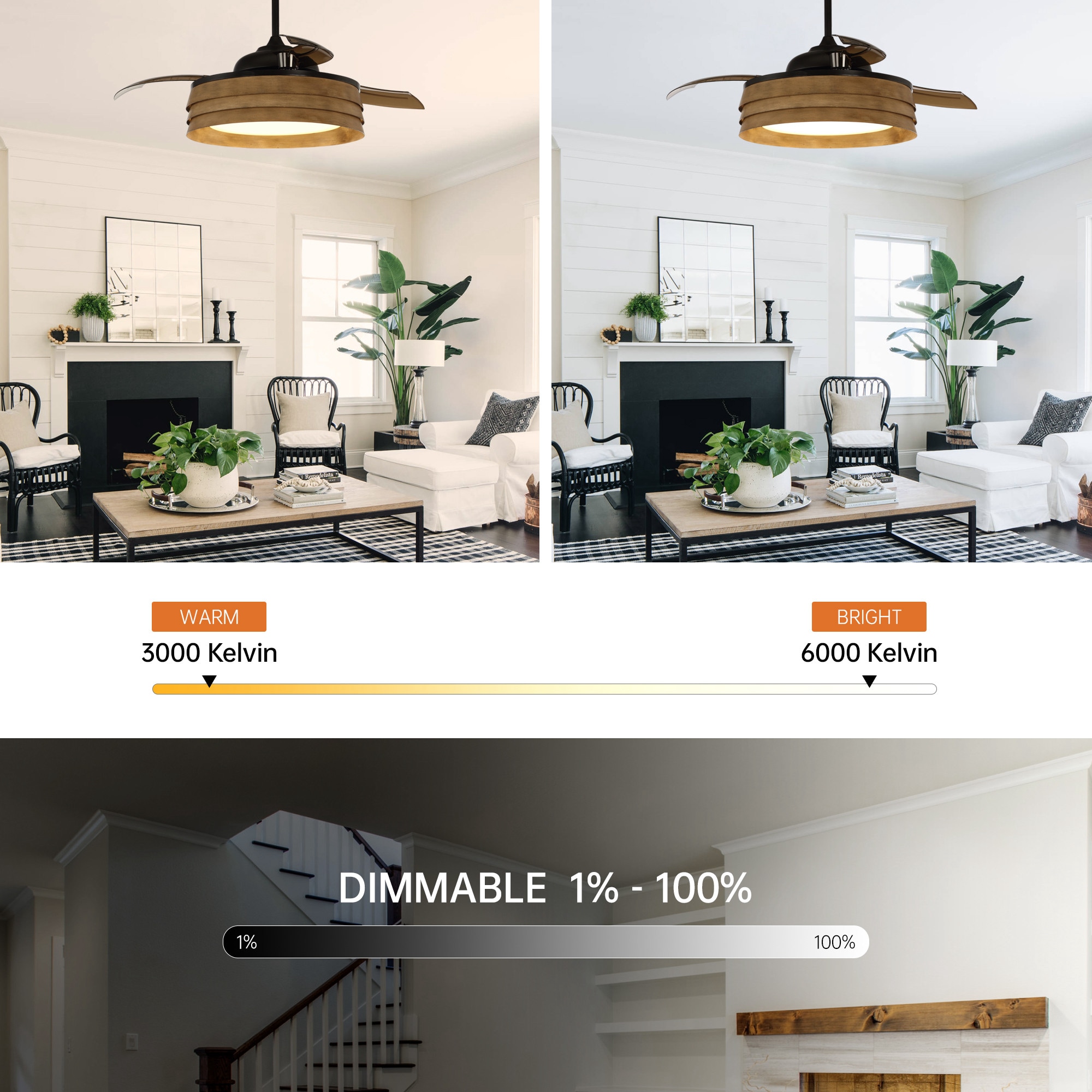 Parrot Uncle F4613-SMART Ceiling-Fans - View #4