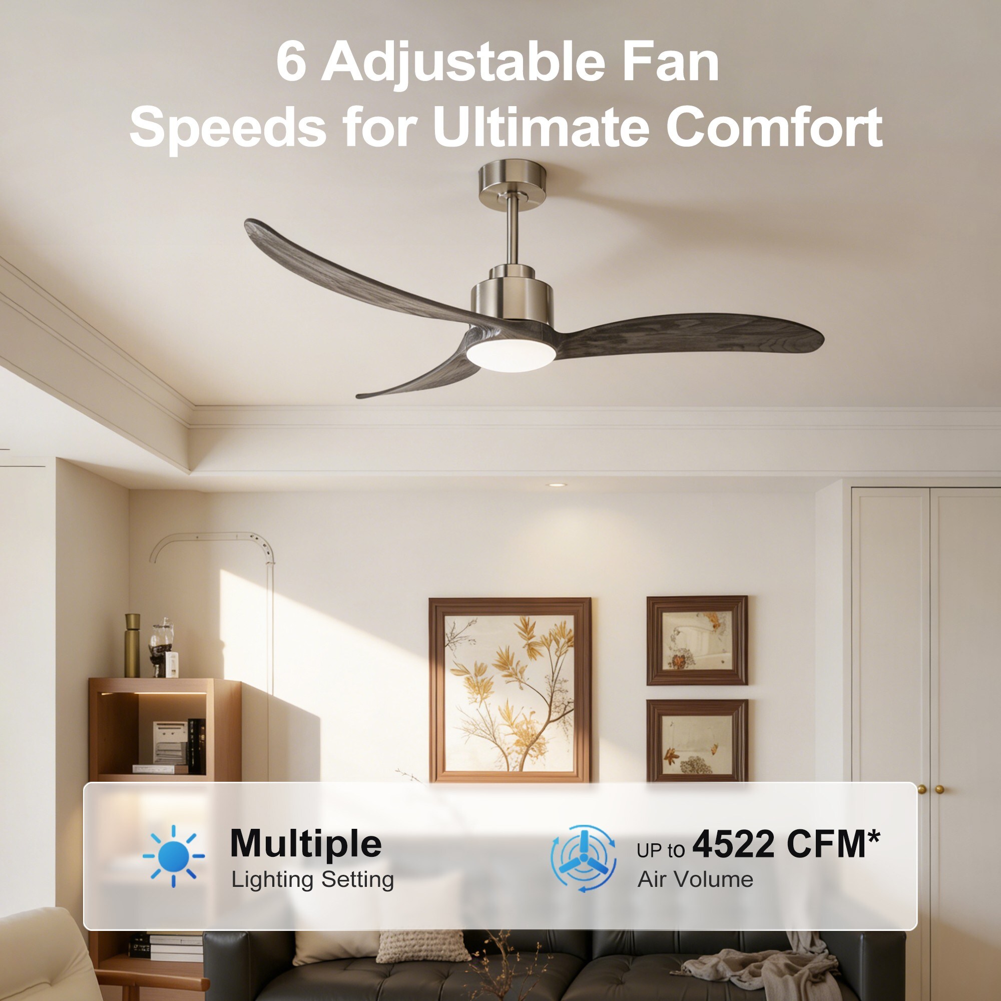 Cuschoice LWFQX-14-SPP Ceiling-Fans - View #5