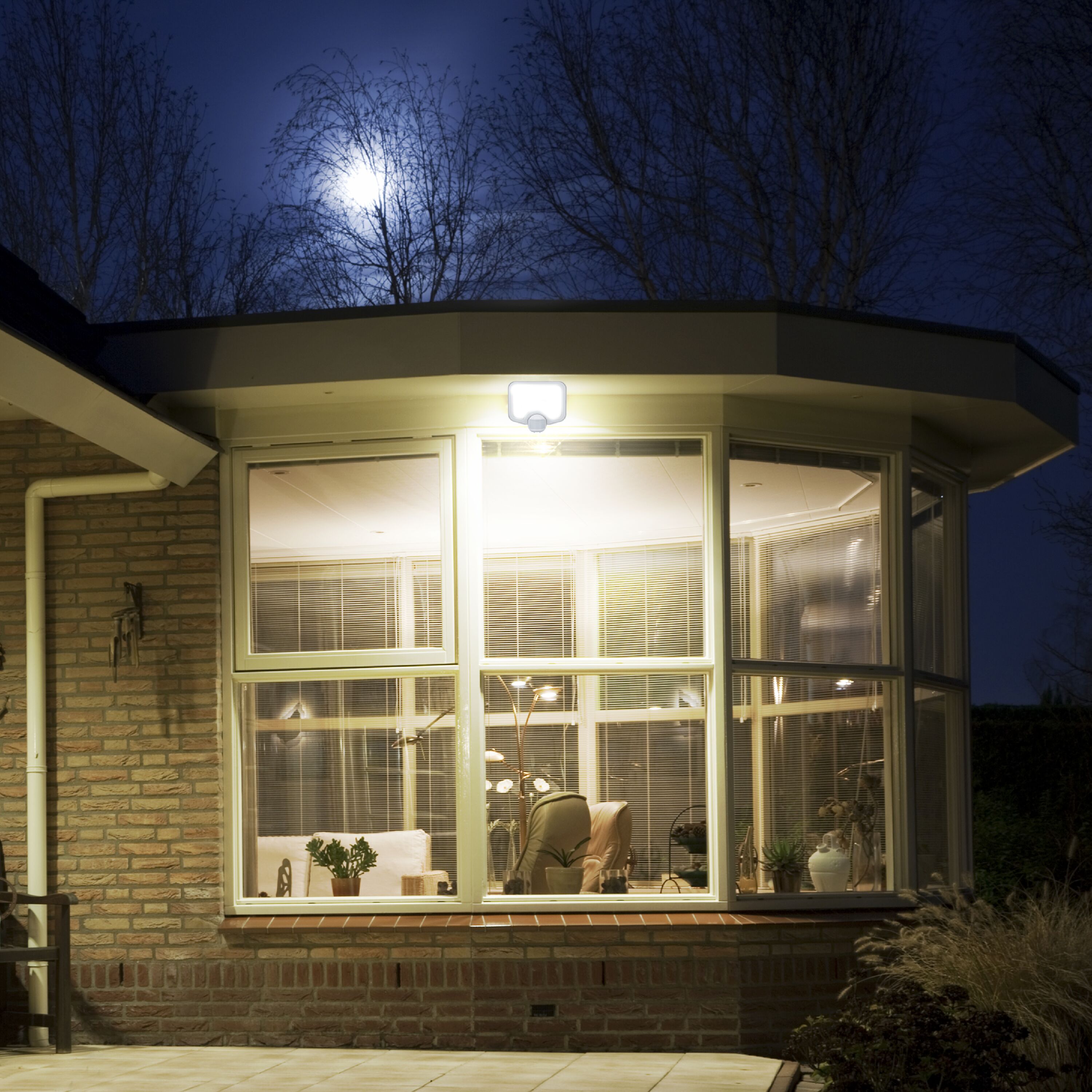 Good Earth Lighting SE1356-WH3-02LF4-G Motion-Activated-Floodlights - View #16