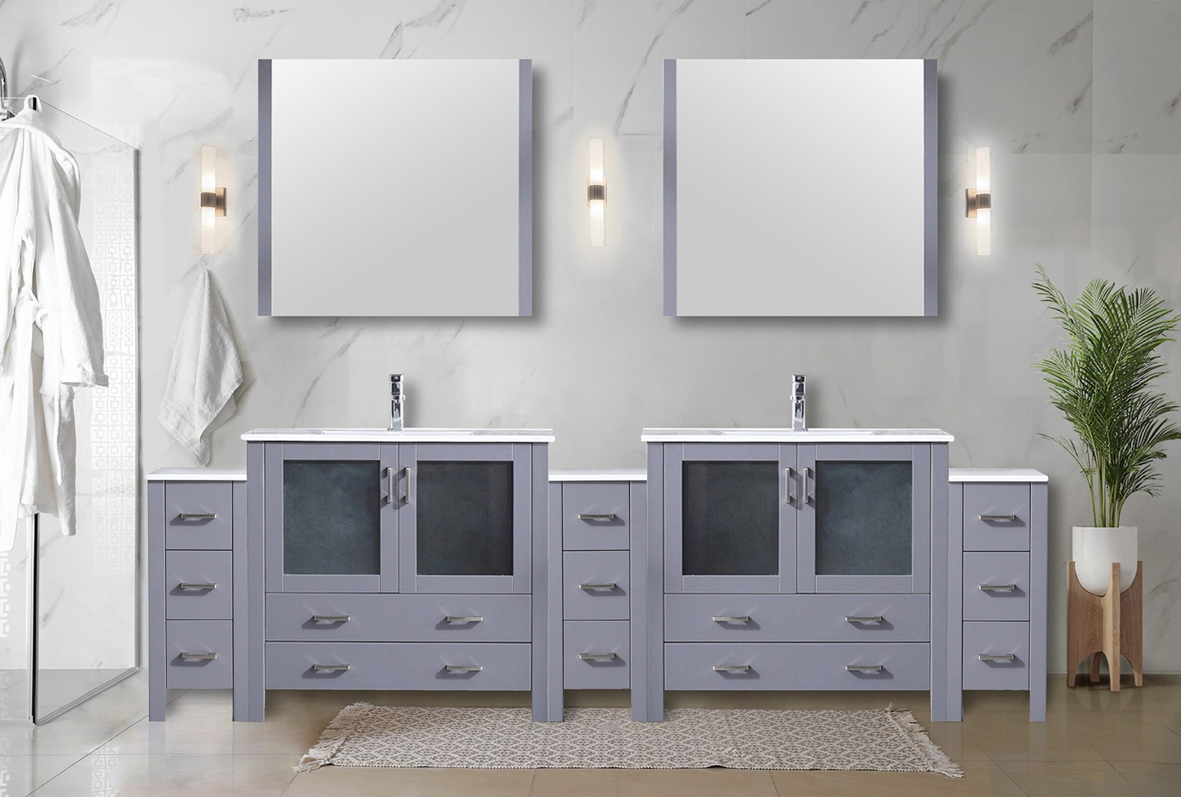 Lexora LVV108D36B610 Bath-Vanity-Combo - View #5
