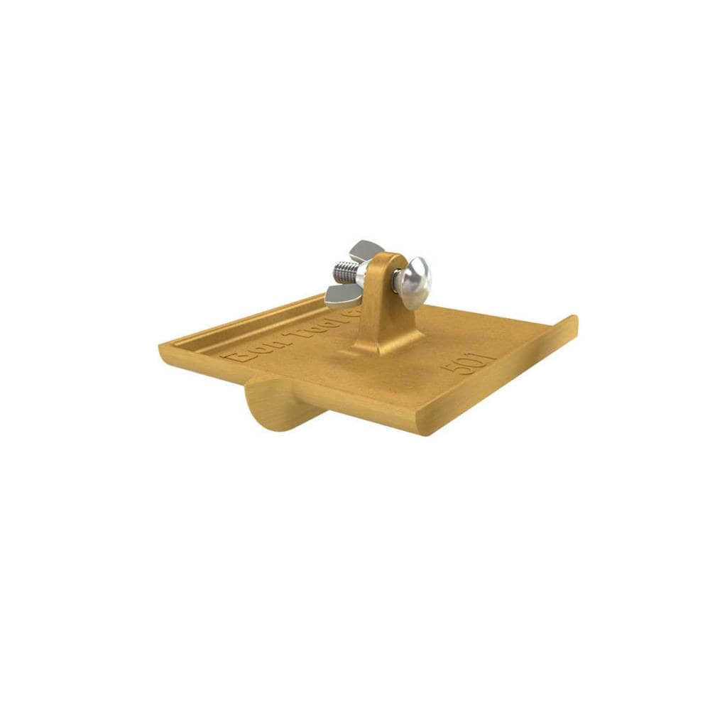 Bon Tool 9 in. x 4 in. Bronze Jumbo Hand Edger with Comfort Wave