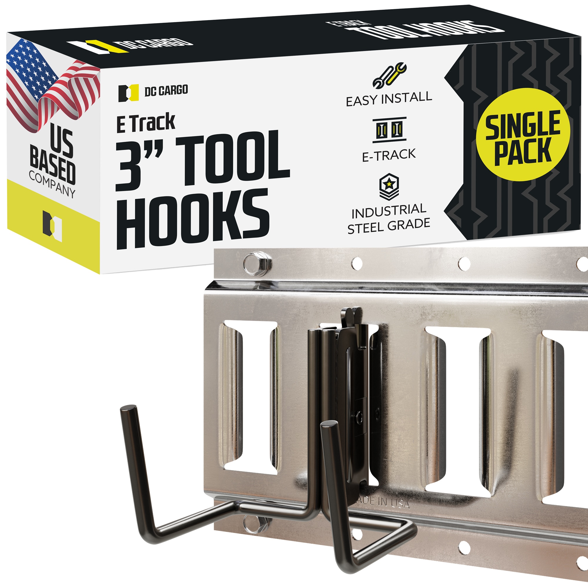 DC Cargo E-Track Steel E-track #3ETSH