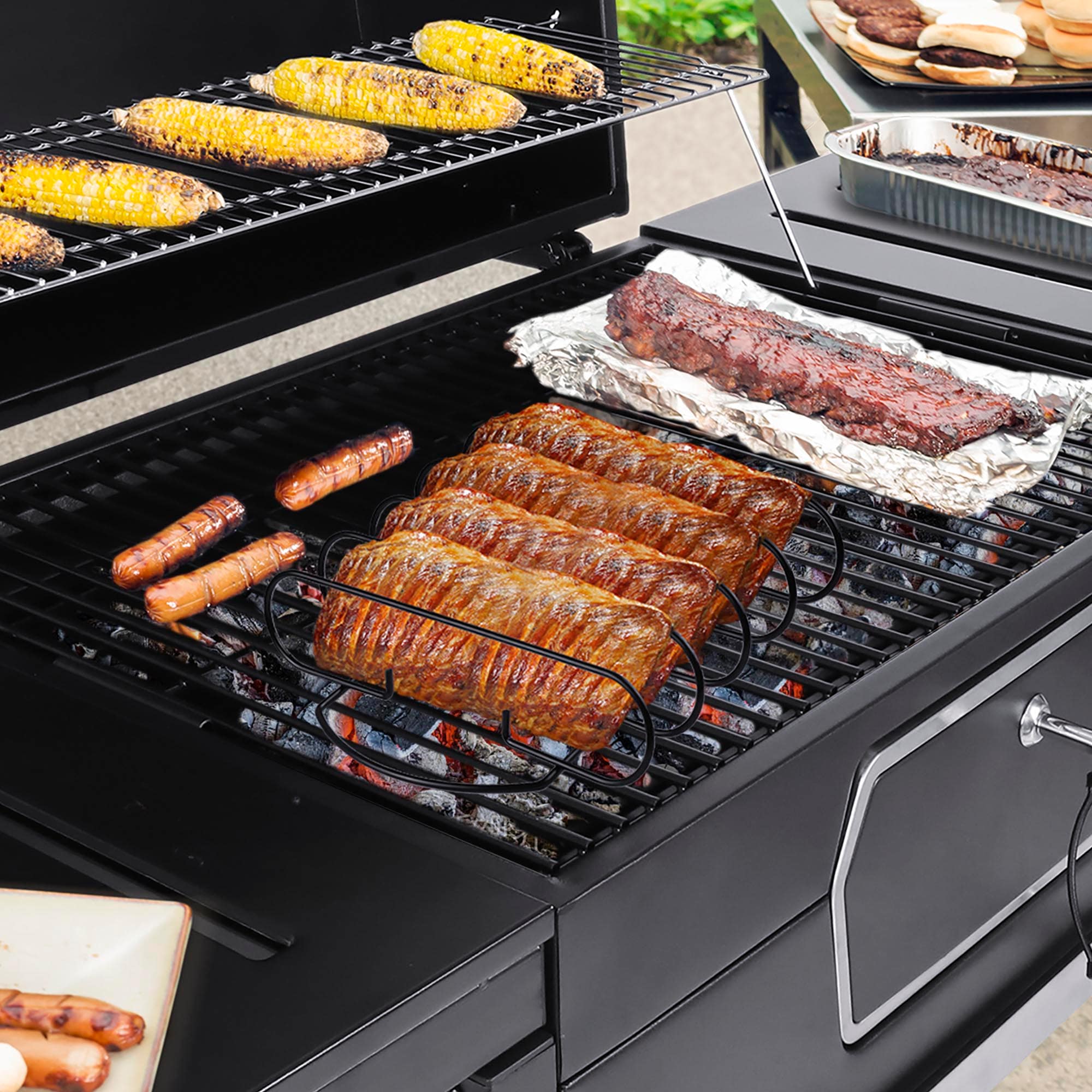 Rib rack Grills Outdoor Cooking at Lowes