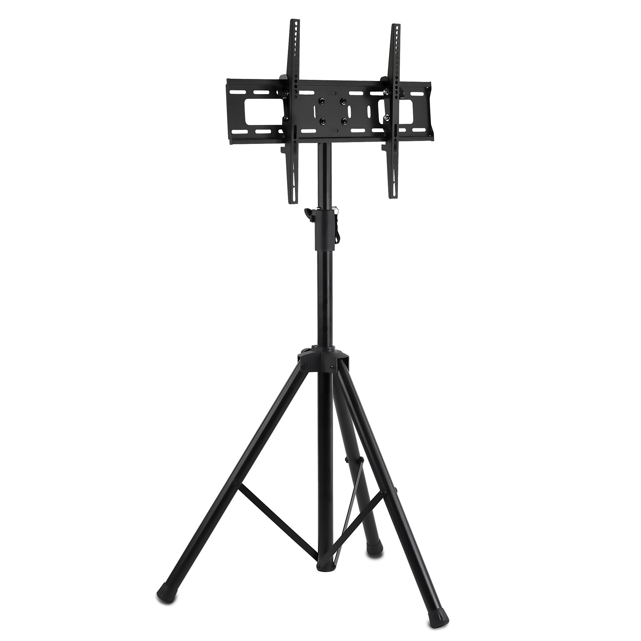 Mount-It! Traditional Black TV stand Integrated TV Mount ( Accommodates TVs up to 70-in ) #MI-874
