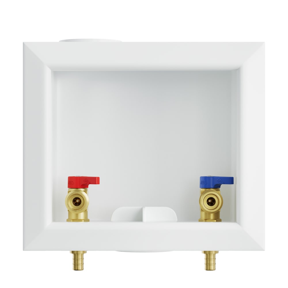 Jones Stephens B05942 Quarter turn ball valve PEX Washing machine Outlet Box