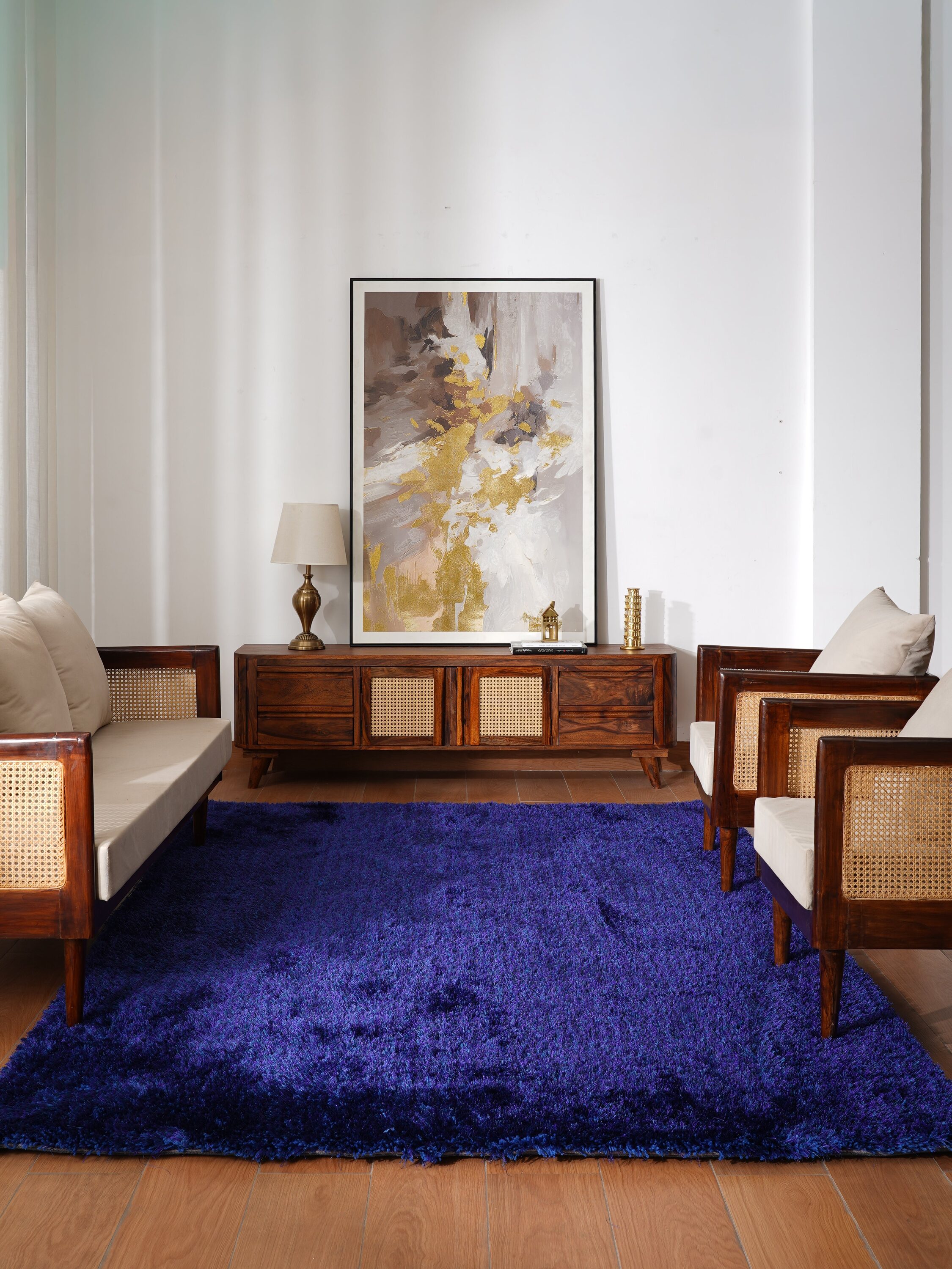 Rugsotic Carpets HAND TUFTED SHAG POLYESTER ECO-FRIENDLY AREA RUGS - 4 ...