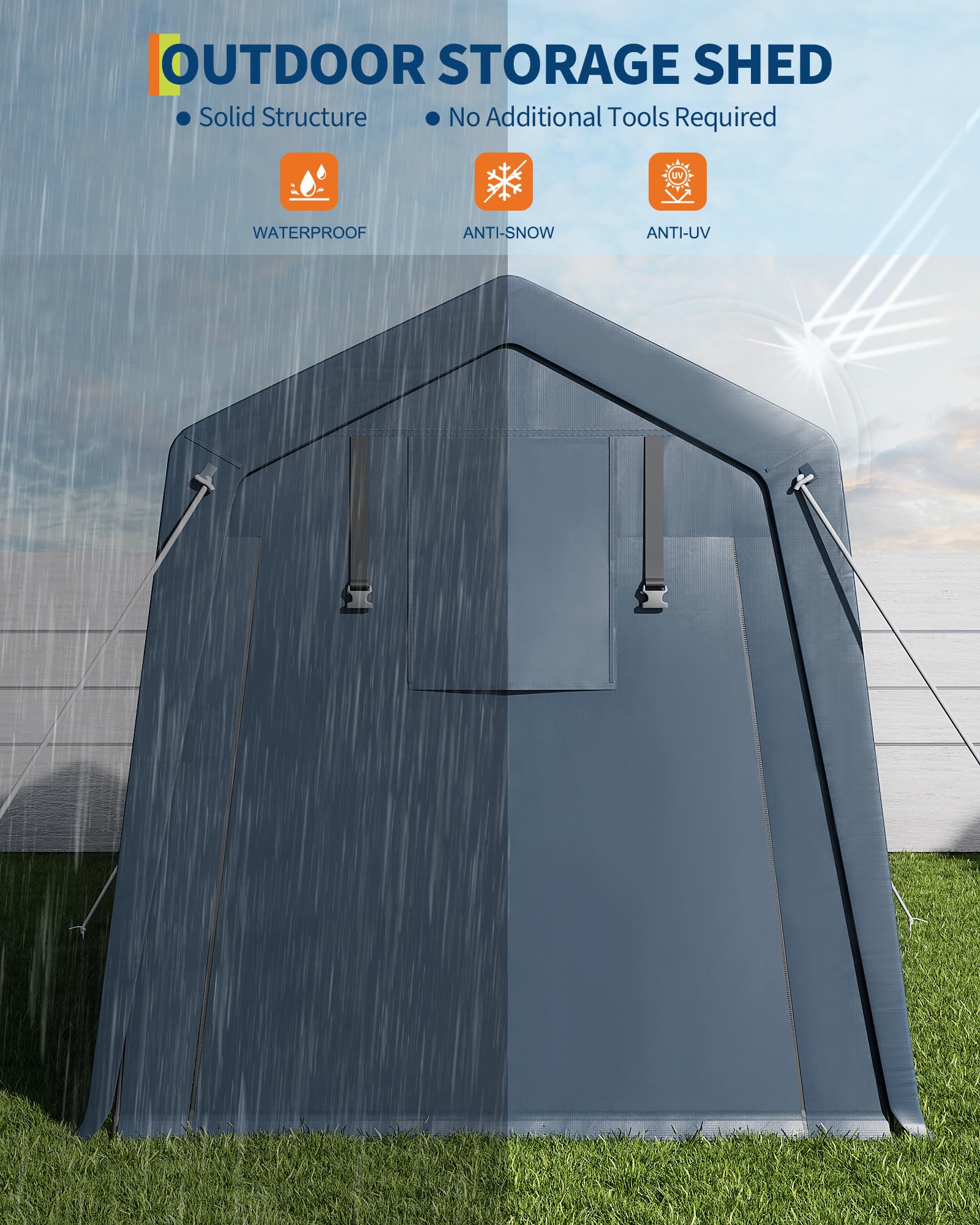 DEXSO ENCOREPPGBA8068 Metal-Storage-Buildings-Sheds - View #6