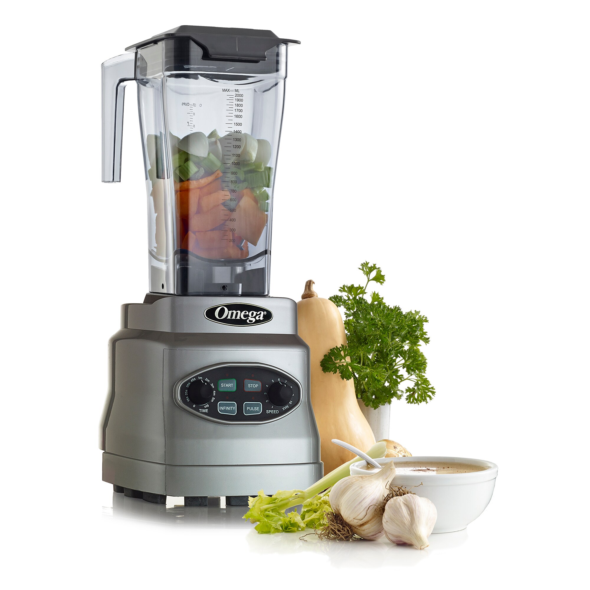 SPT 67-oz Silver 850-Watt Pulse Control Blender in the Blenders department  at