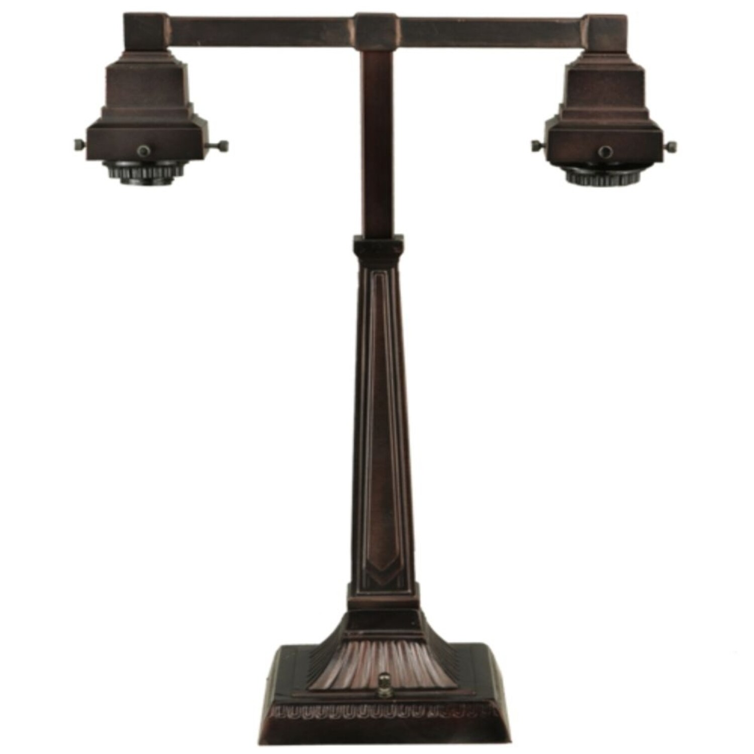 Meyda Tiffany Lighting 23849 19.5 in. 2 Arm (14 in. W) Mission Base/2 in. Fitter