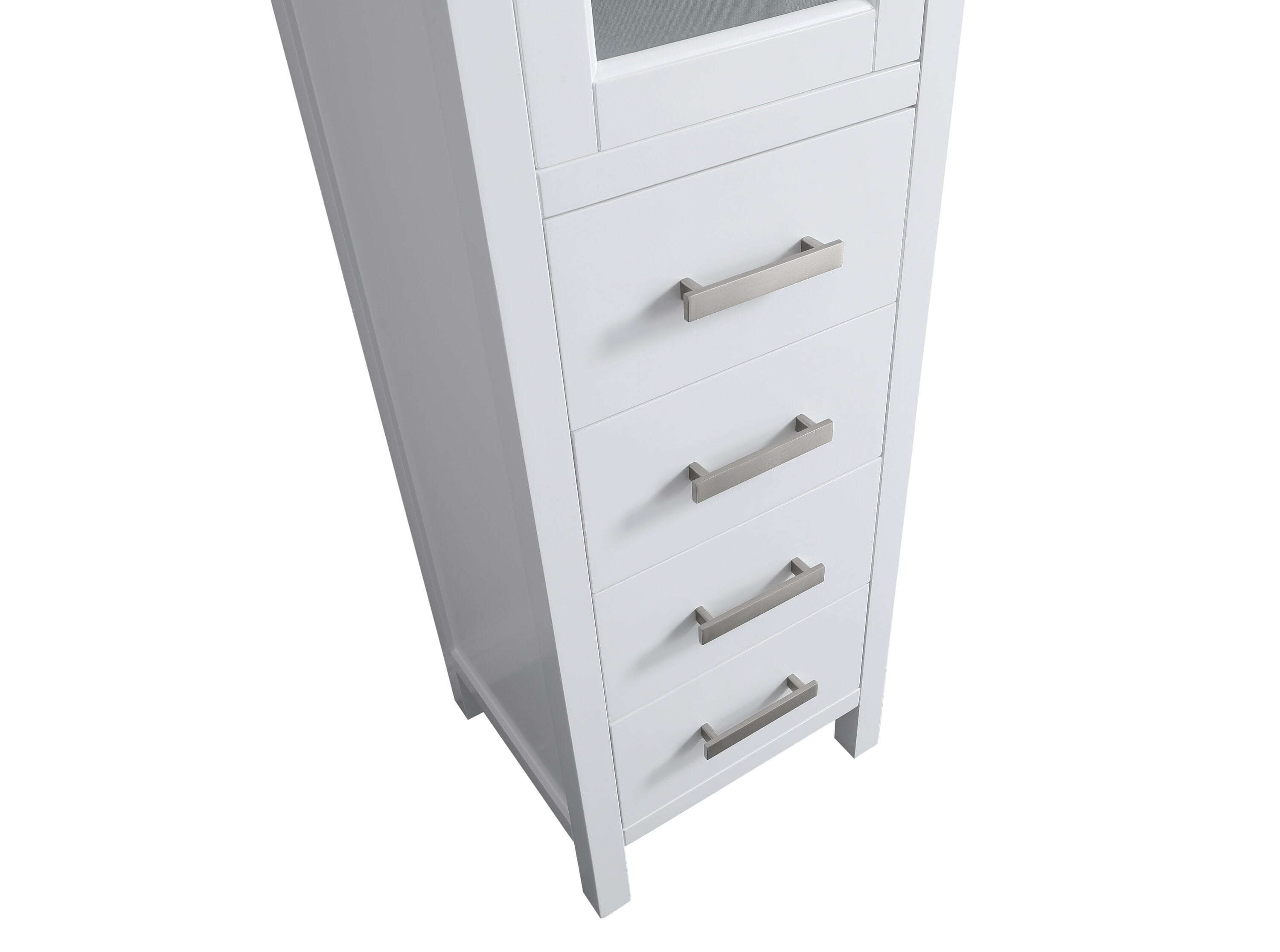 Design Element CAB004-W Linen-Cabinets - View #6