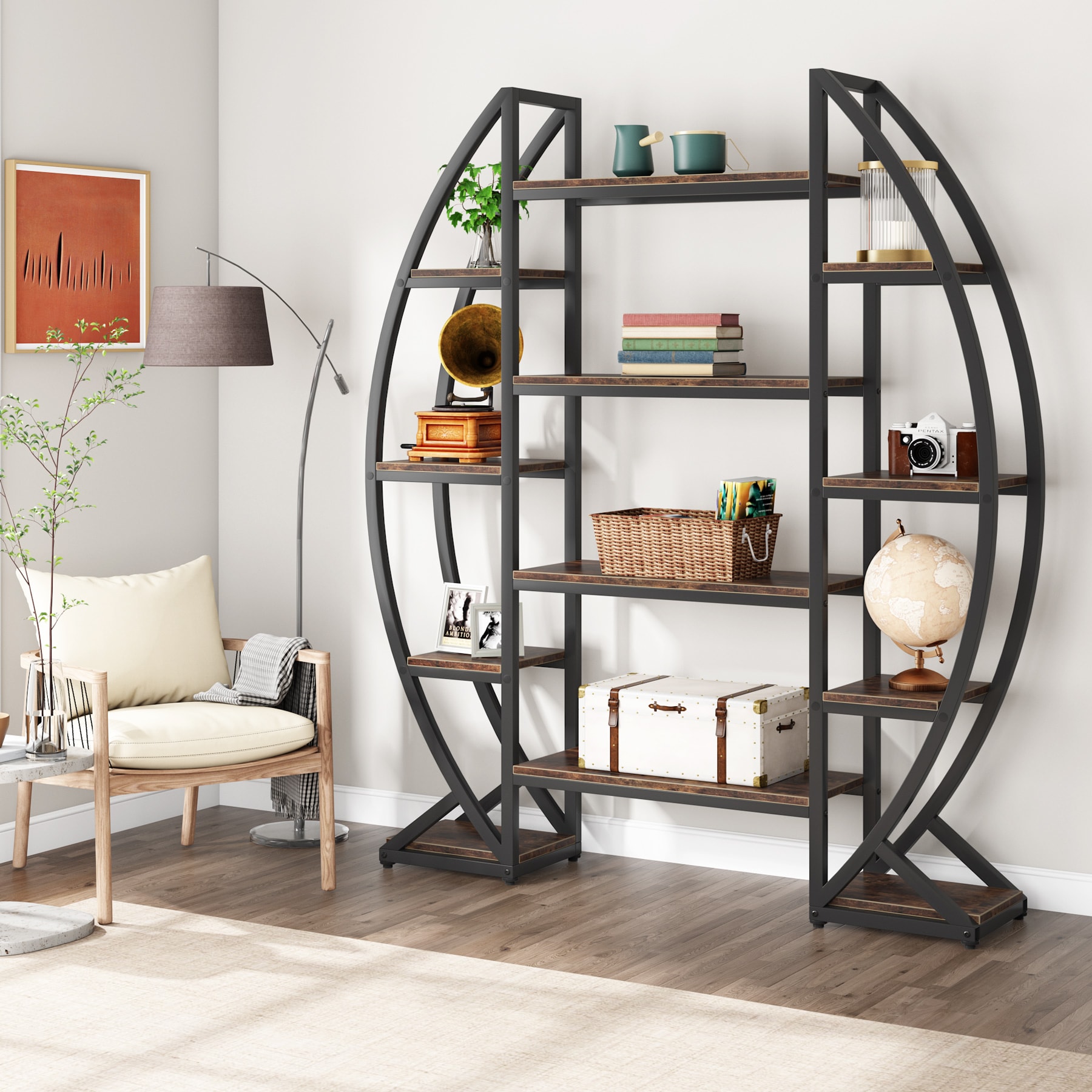 Tribesigns HOGA-C0663 bookcases - View #8
