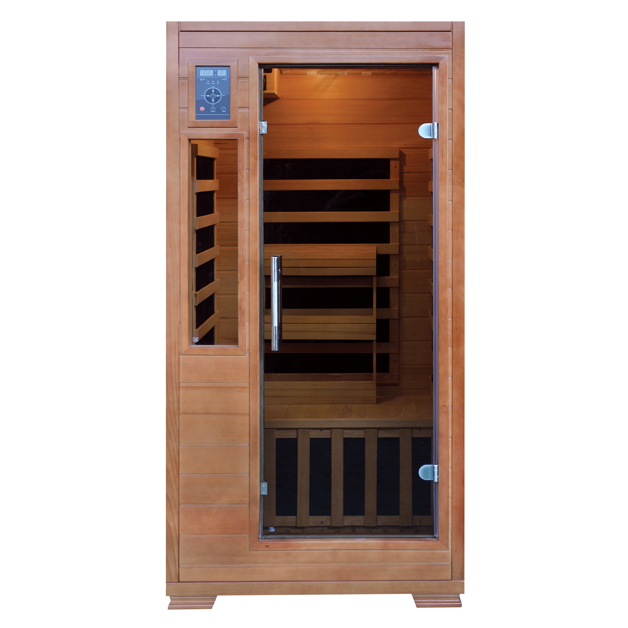 Majestic 75-in H x 36-in W x 36-in D Hemlock Wood in the Saunas department at Lowes.com