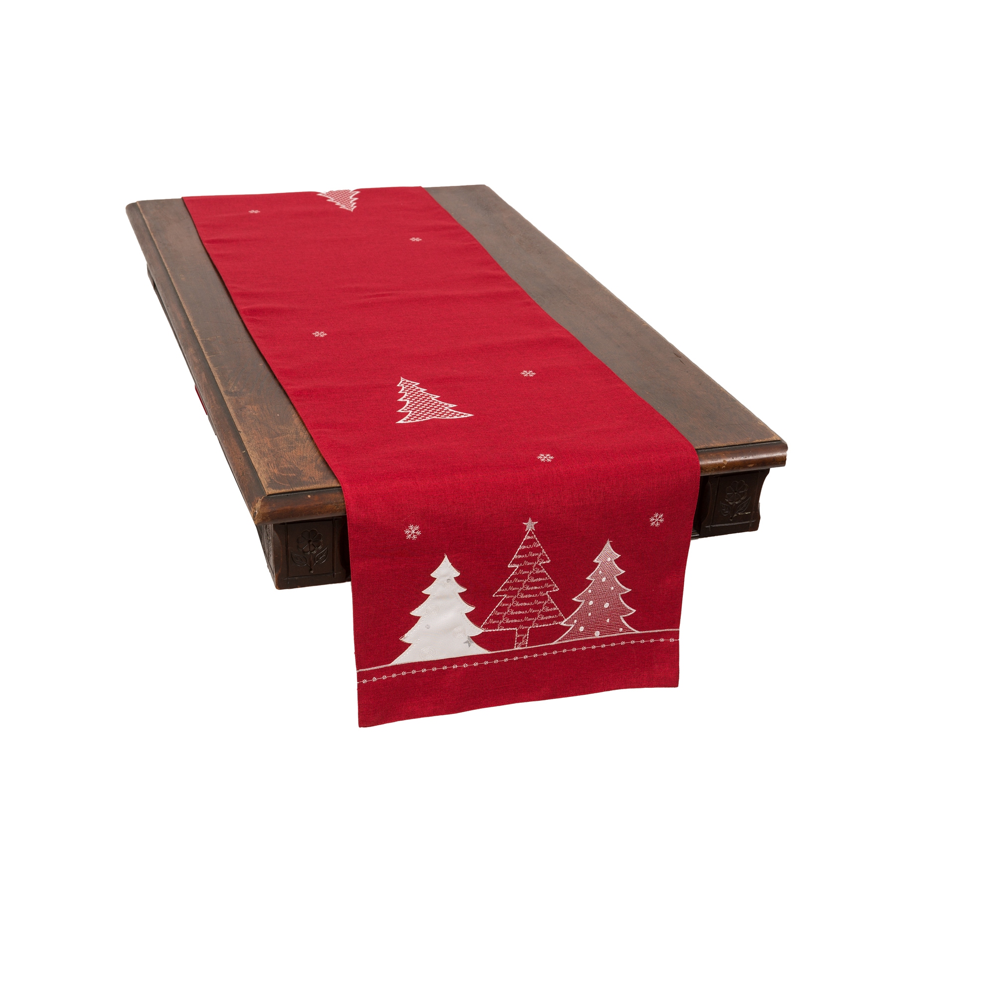 XIA Home Fashions XD189021570RED 15-Inches Tabletop Decoration Christmas tree(s) Christmas Decor