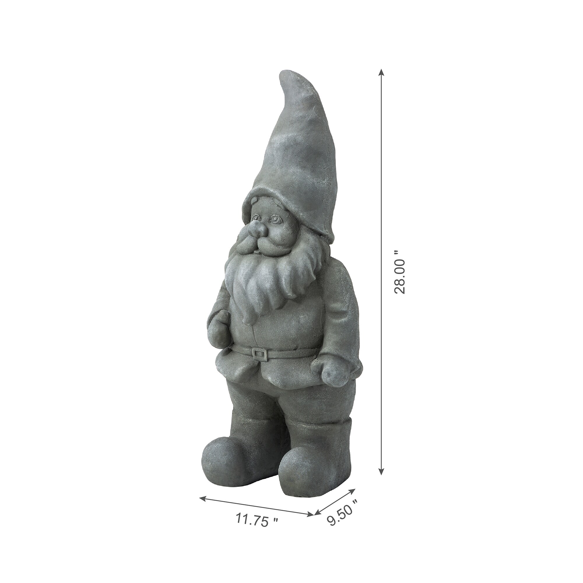 Shops Glitzhome 39inH/27inH Telescoped Fabric Fall Gnome Standing Figurine Home Decor