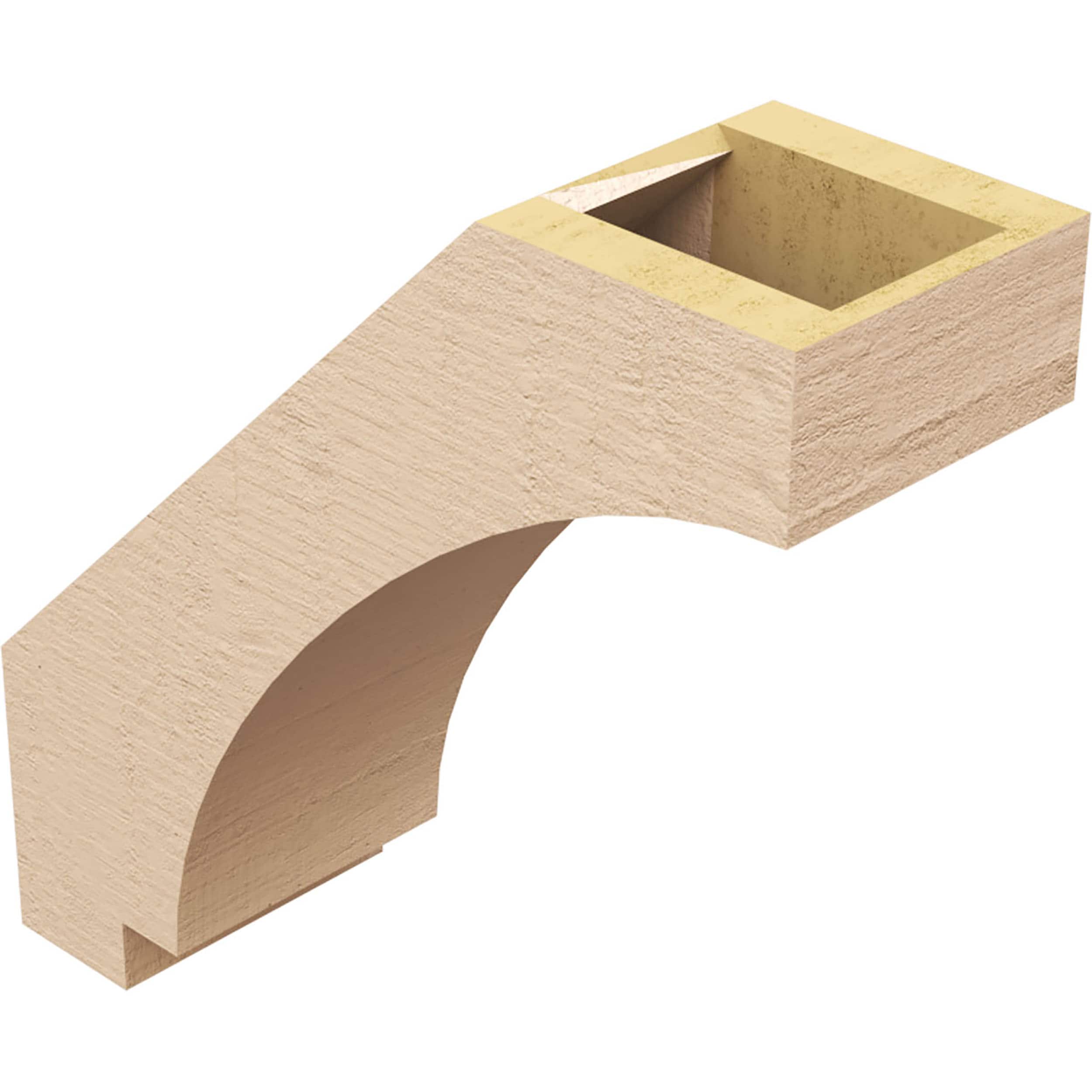 Ekena Millwork BRCUR05X14X14IMPRCPR braces - View #12