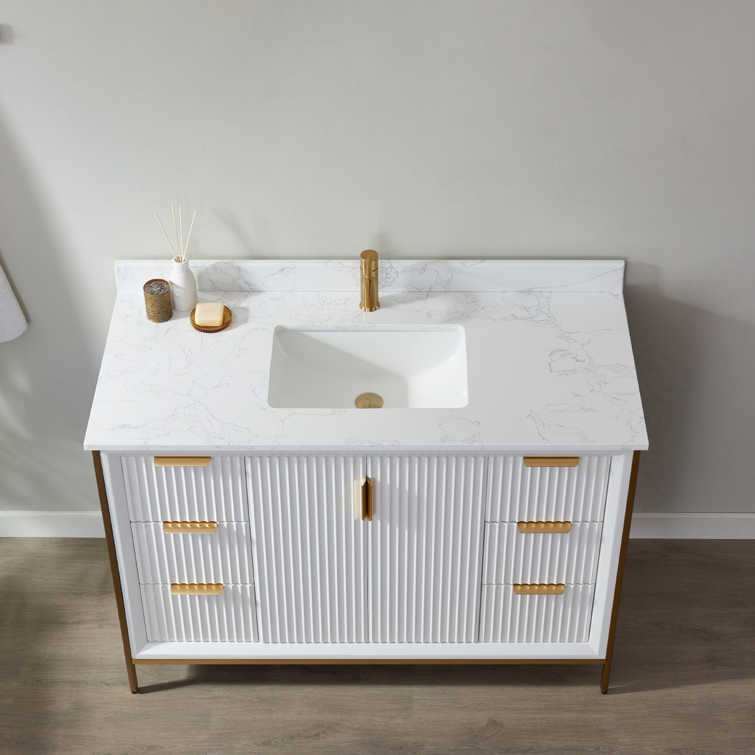 Vinnova 736048-WH-GW-NM Bath-Vanity-Combo - View #7