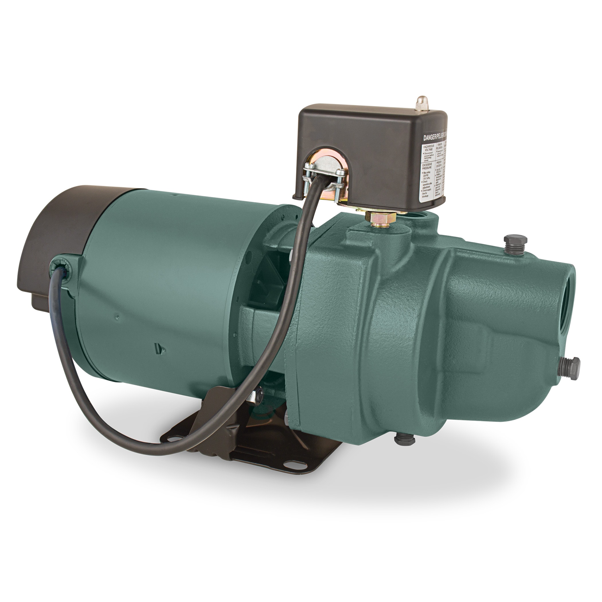 Zoeller 1461-0006 3/4-HP 115 and 230 -Volt 15-Gallon Cast iron Shallow well jet pump