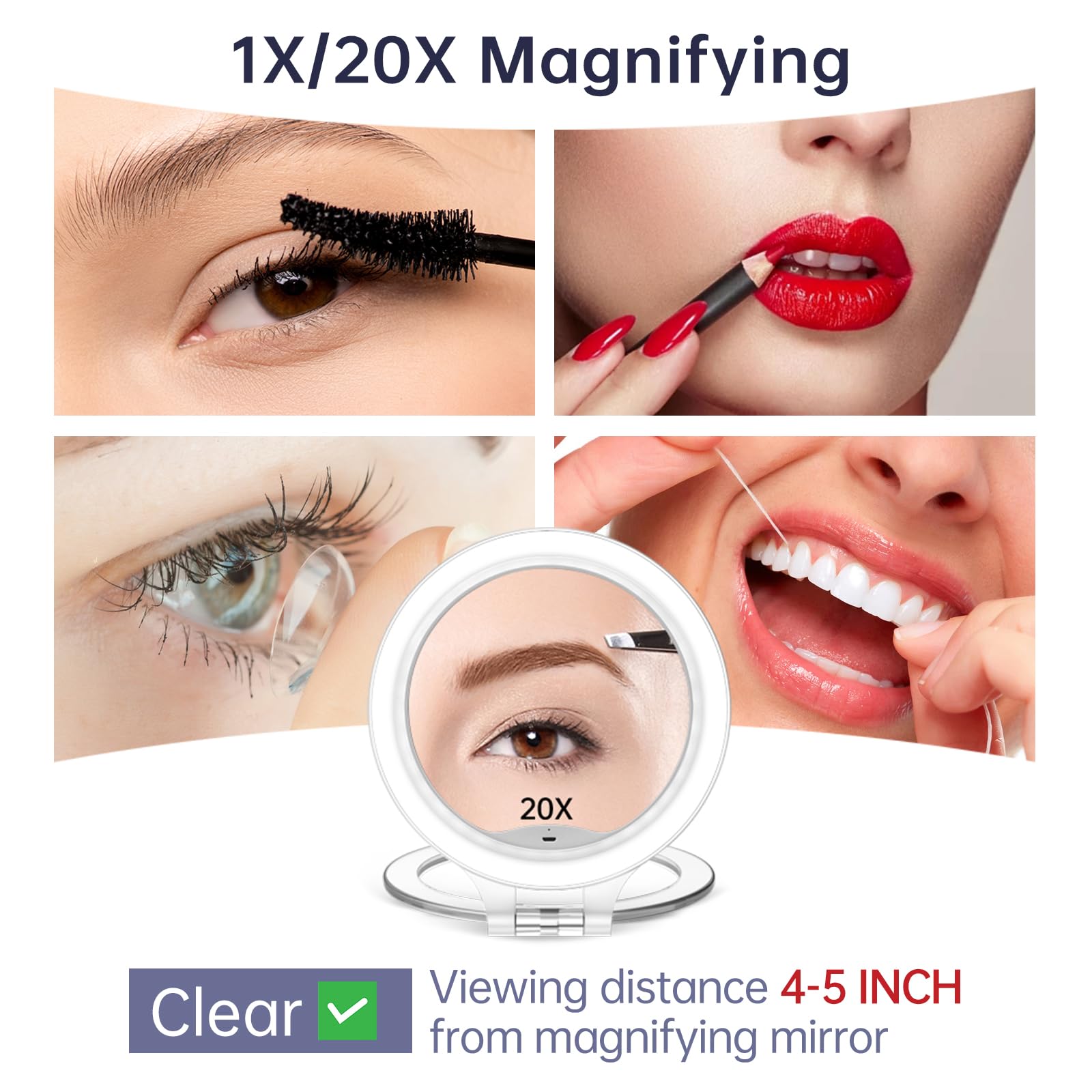 Lukvuzo LLU0712L101 Makeup-Mirrors - View #4