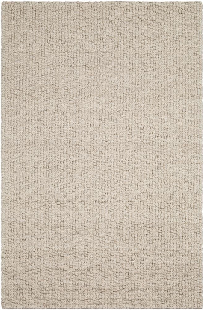 Surya NER1000-576 Neravan 5 X 8 (ft) Wool Ivory Indoor Solid Farmhouse/Cottage Area Rug