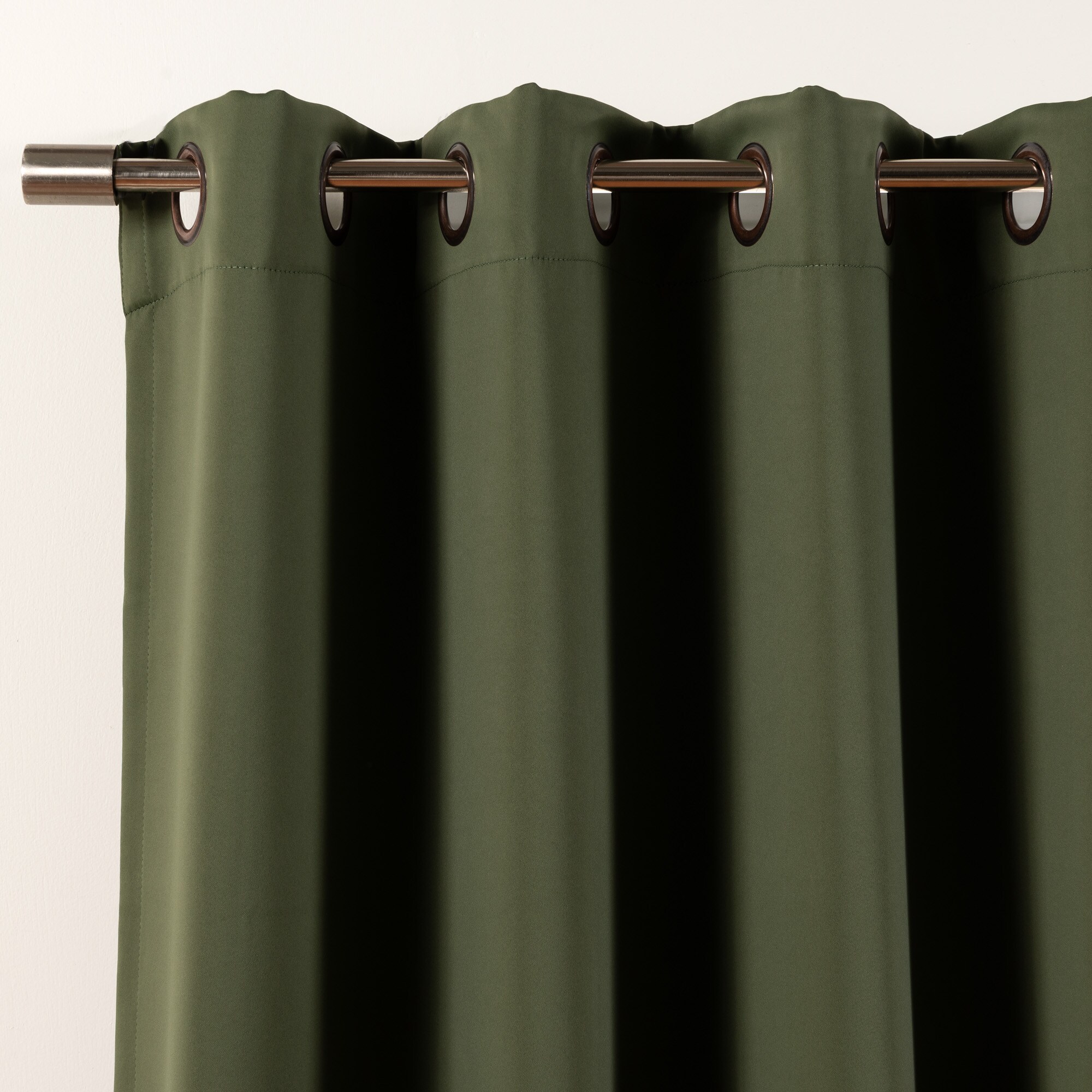 Best Home Fashion GR-WD-FR-100X96-MOSS curtains - View #2