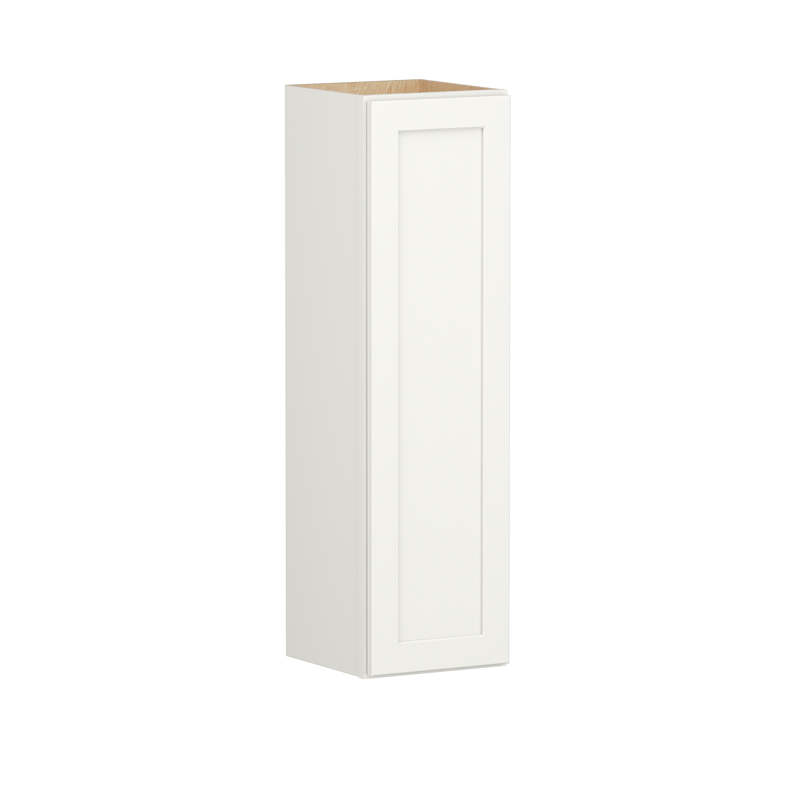 Shenandoah PRO Express Breckenridge 33-in W x 42.125-in H x 12-in D Linen Full Overlay Wall Fully Assembled Plywood Cabinet (Recessed Panel Shaker Door Style)