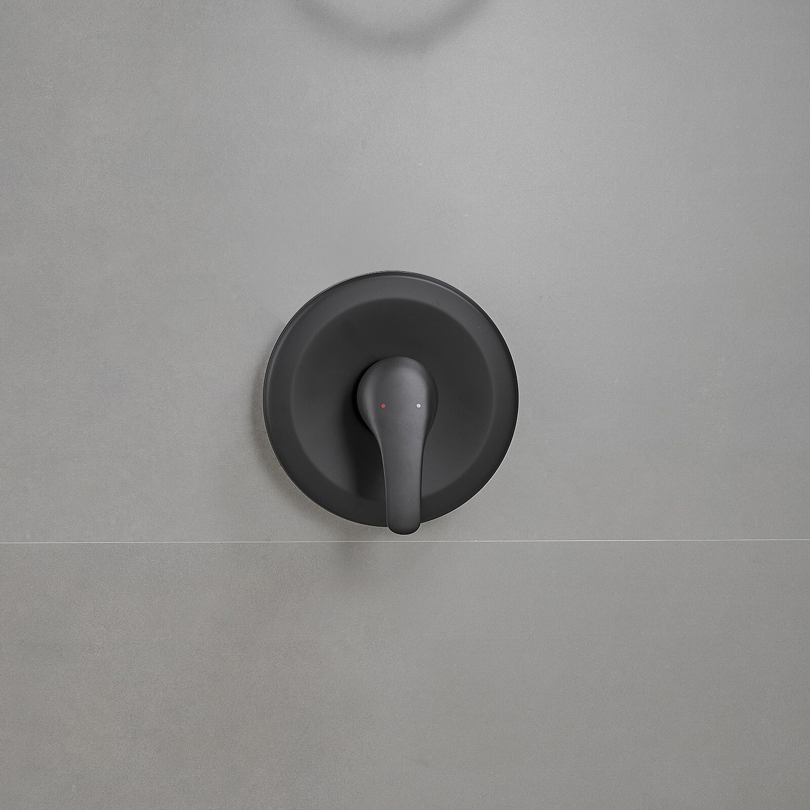 Matte Black Dual Function Rain Shower Faucet Combo Set