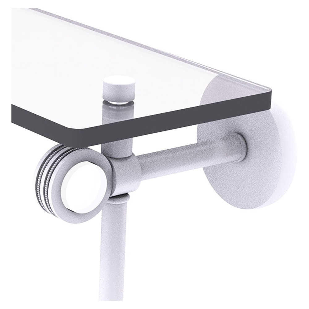 Allied Brass CV-2TBD-22-WHM Bathroom-Shelves - View #2