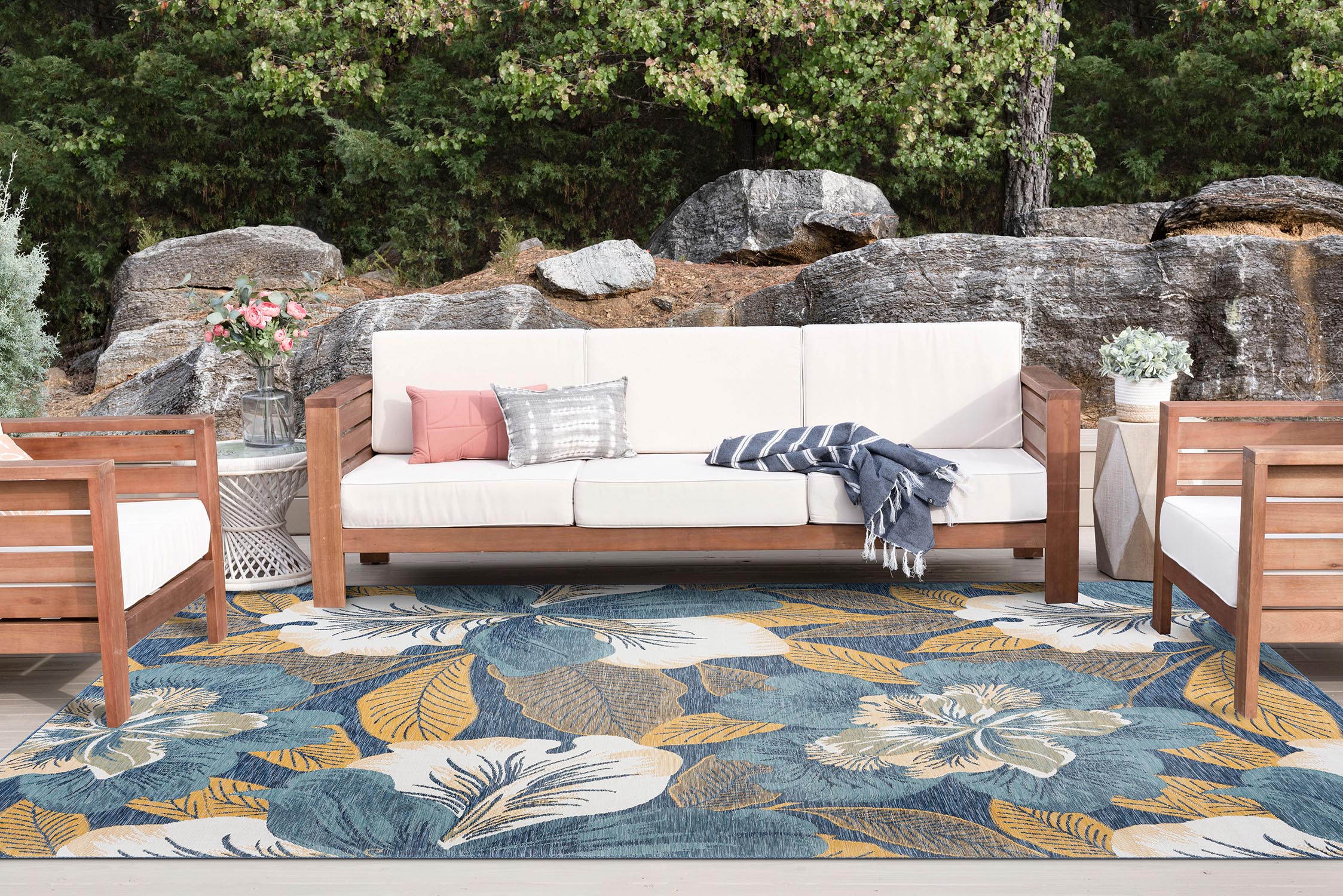 Tayse FLO1407 2X3 rugs - View #10