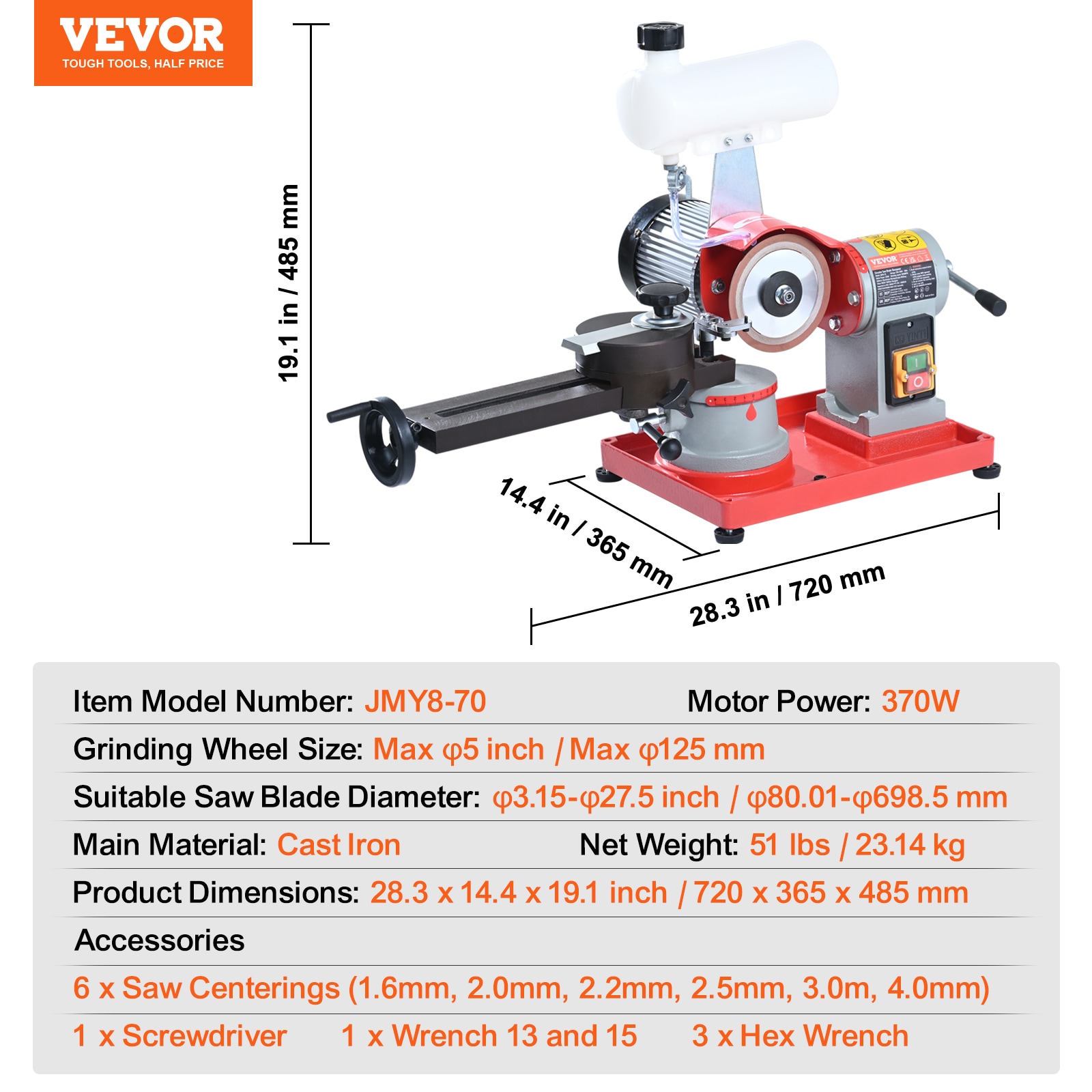VEVOR YJPMGJZSYJPMYJSYIV1 sharpeners - View #6