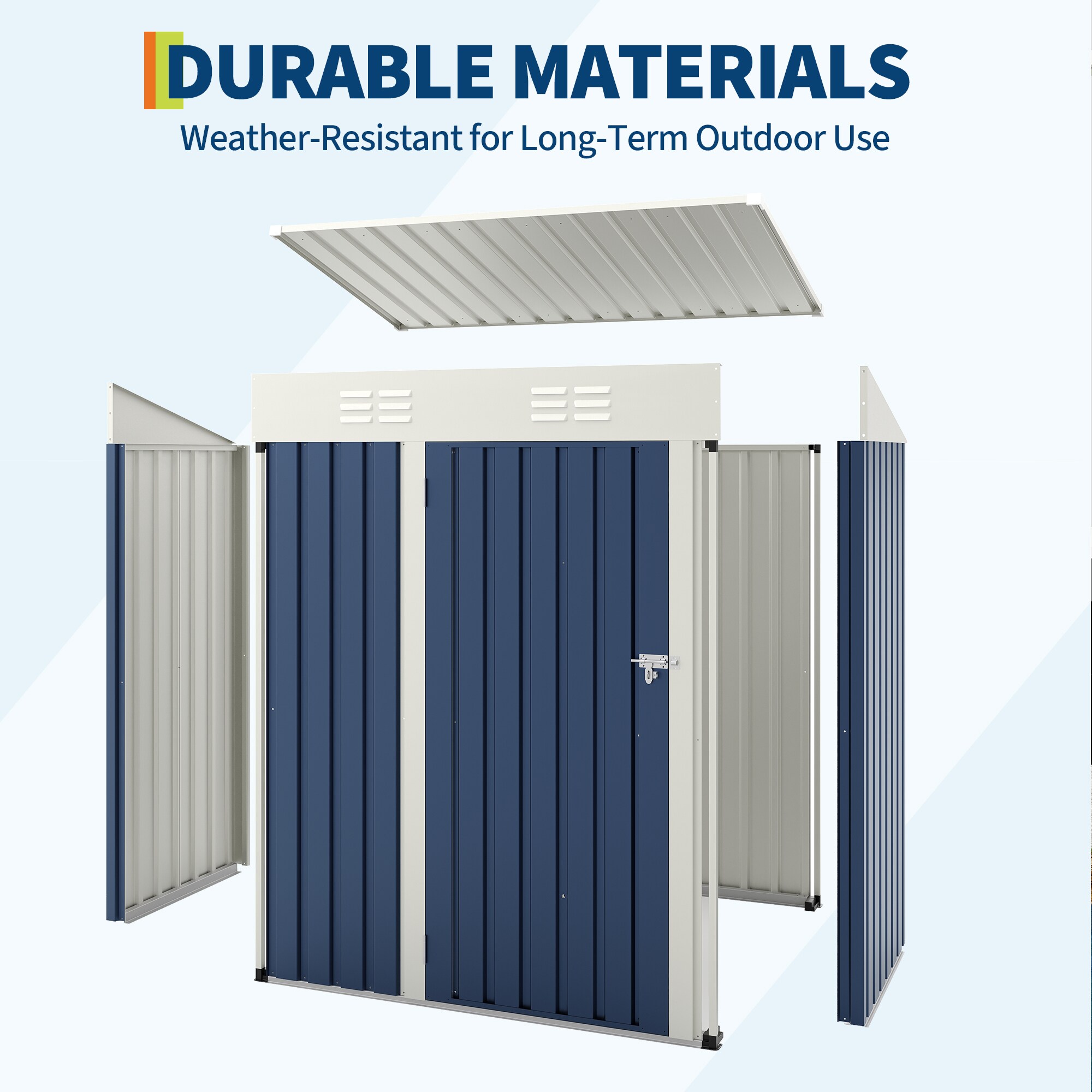 IdealHouse C178WLZLNUJD Metal-Storage-Buildings-Sheds - View #5