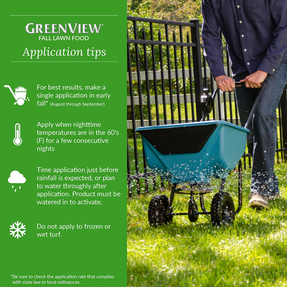 Greenview Fall Lawn Food 16-lb 5000-sq ft 22-0-10 Fertilizer in the ...