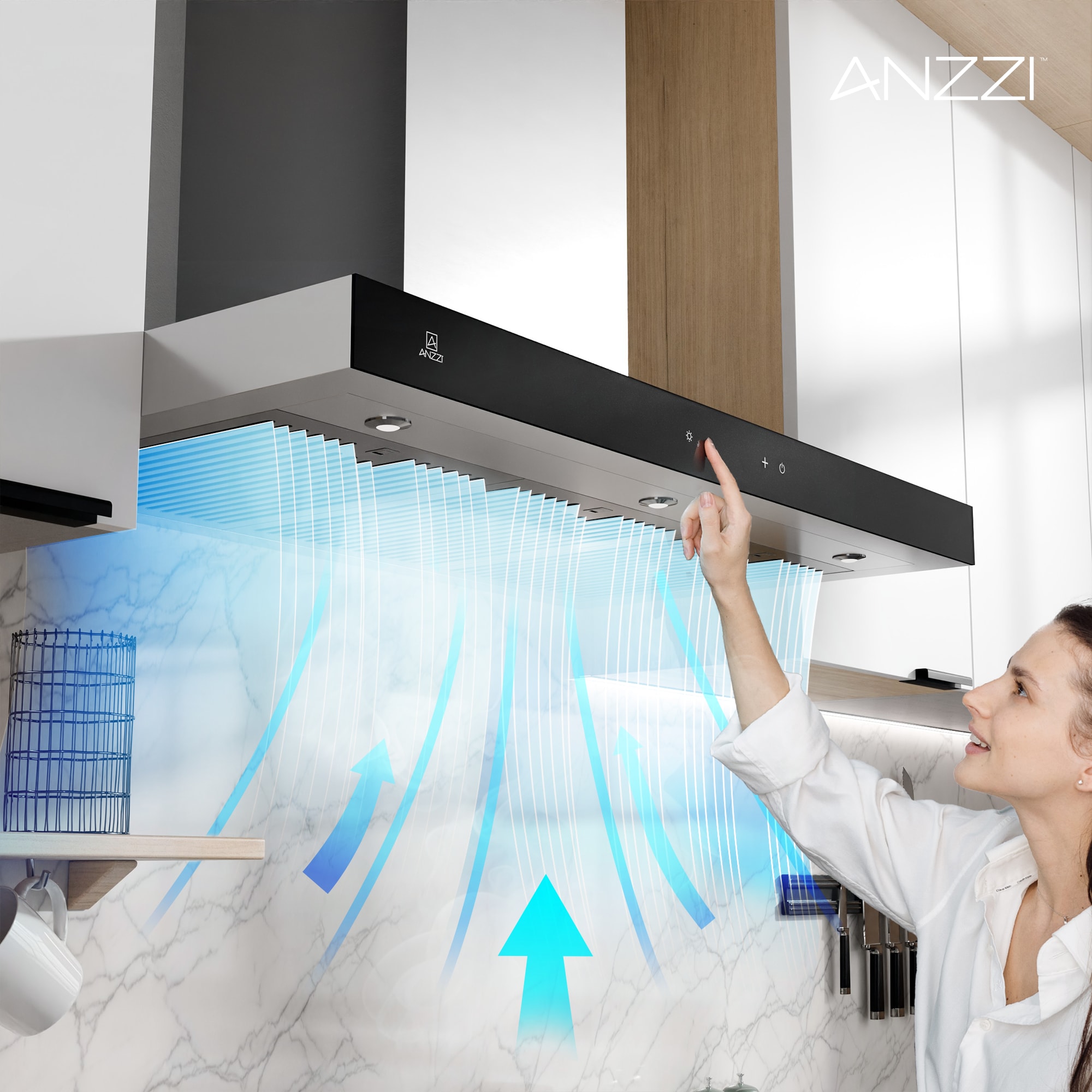 ANZZI RH-AZ0190PSS Wall-Mounted-Range-Hoods - View #5
