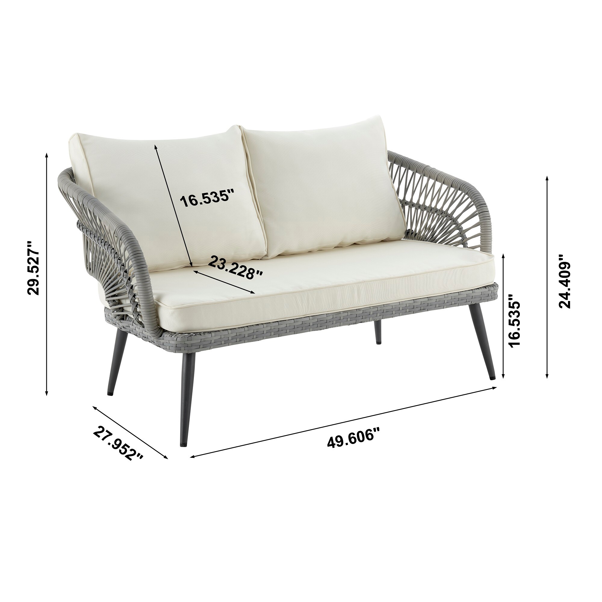 Manhattan Comfort OD-CV016-CR Patio-Conversation-Sets - View #3