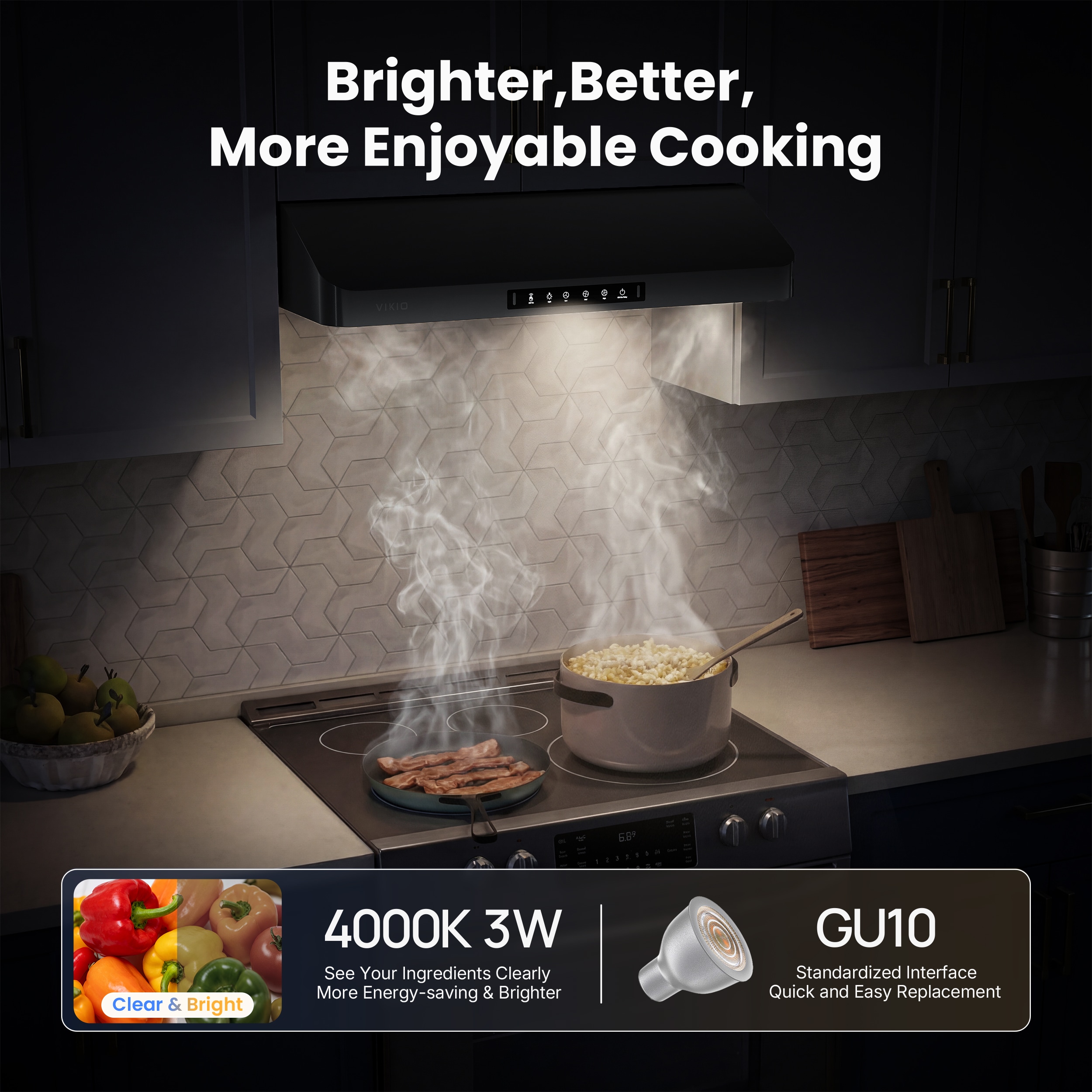VIKIO C0136H Undercabinet-Range-Hoods - View #8
