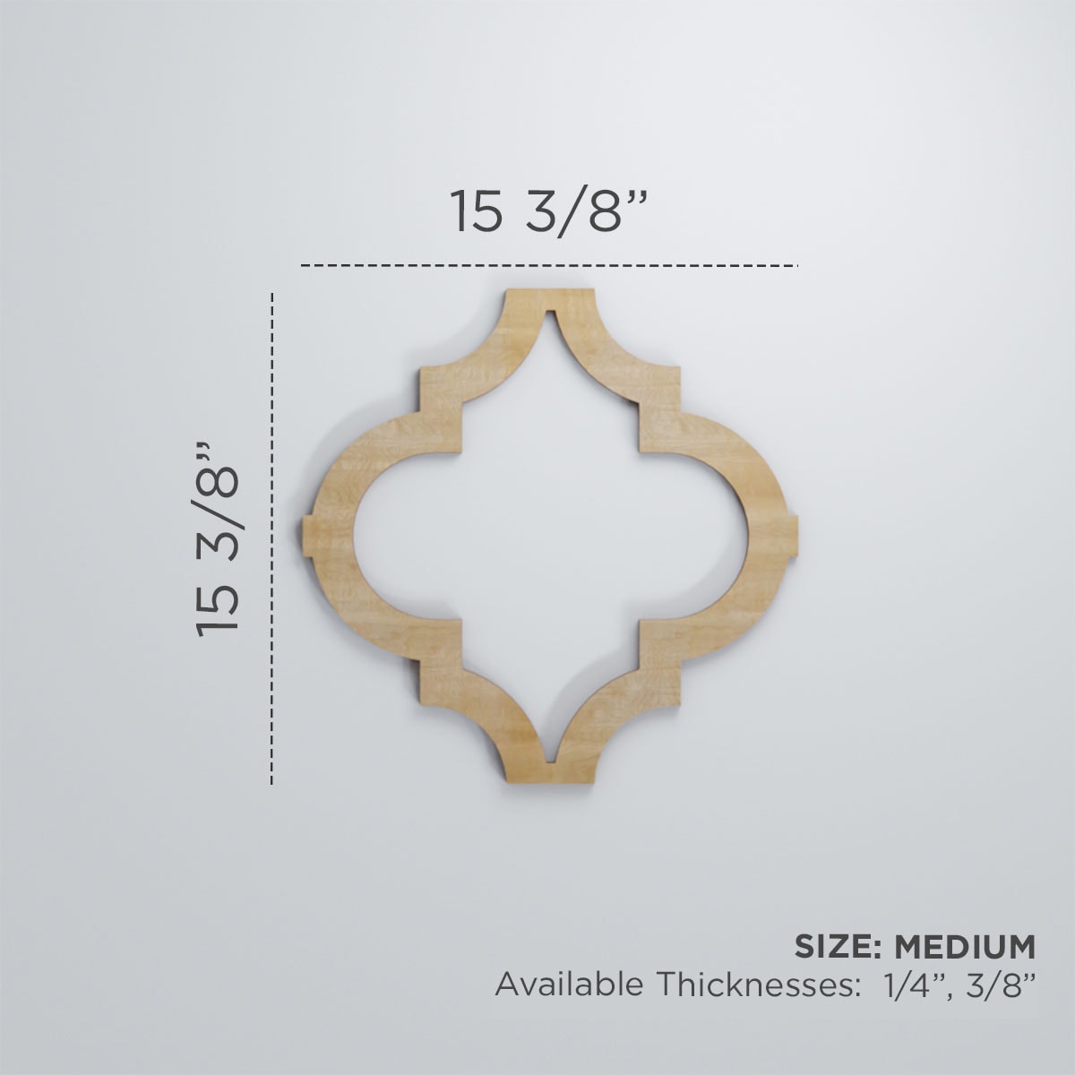 Ekena Millwork WALW16X16X0250MRKCH Wall-Panels - View #3