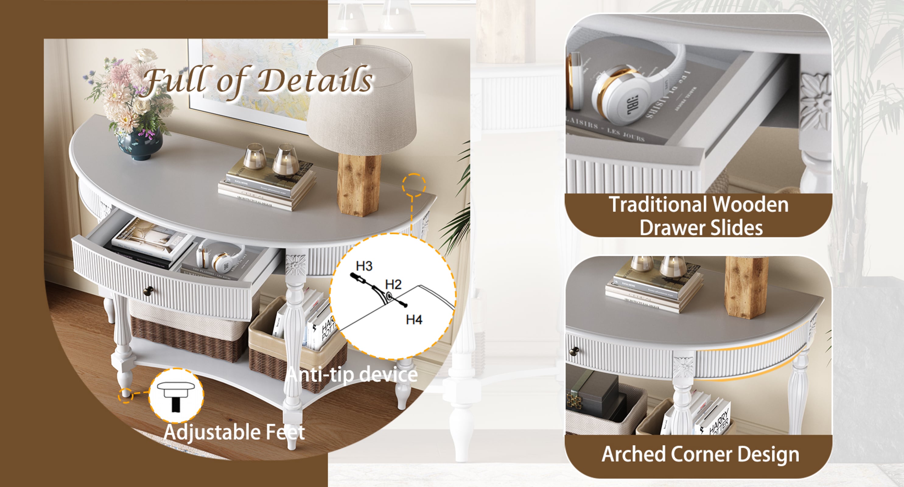CHITA ACTAA-289 Console-Sofa-Tables - View #6