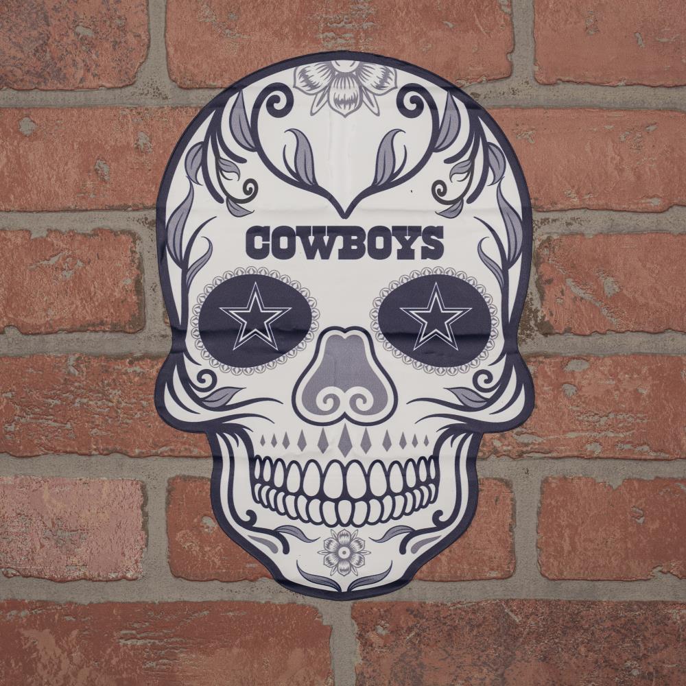 DALLAS COWBOYS SUGAR SKULL HEAD