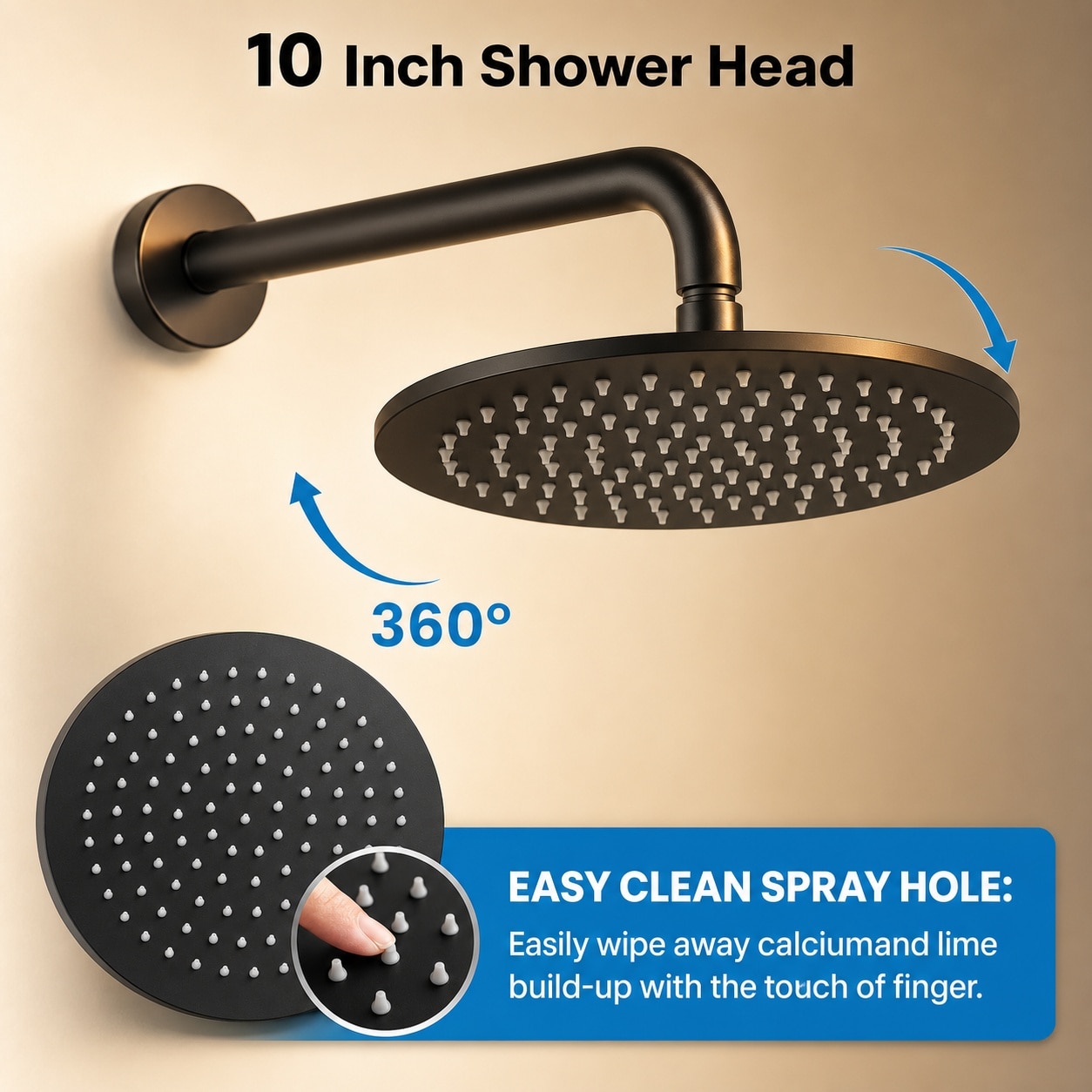 Baginizer BAGINIZER001291 Fixed-Showerhead - View #4