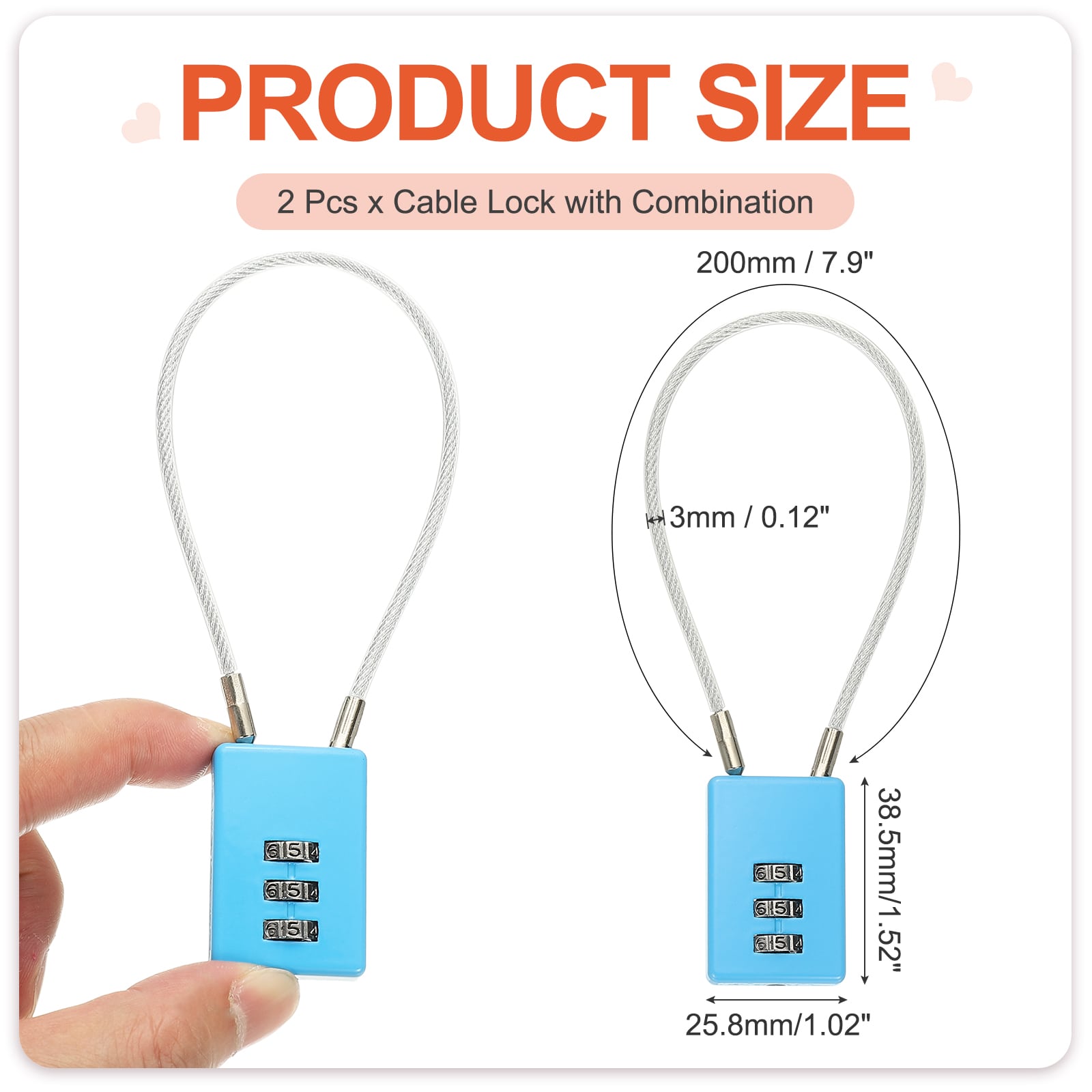 PATIKIL S26012701UX3010 Padlocks-Locks-Cables - View #2