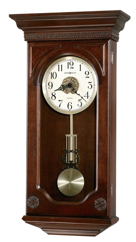 Brass Wall Clock Pendulum Gold Vintage Rustic Hanging Art Deco