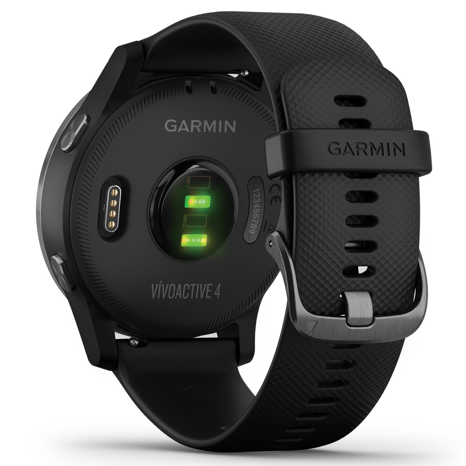 Garmin Vivoactive 4, GPS Smartwatch, Features Music, Body Energy  Monitoring, Animated Workouts, Pulse Ox Sensors and More, Black : Clothing,  Shoes & Jewelry 