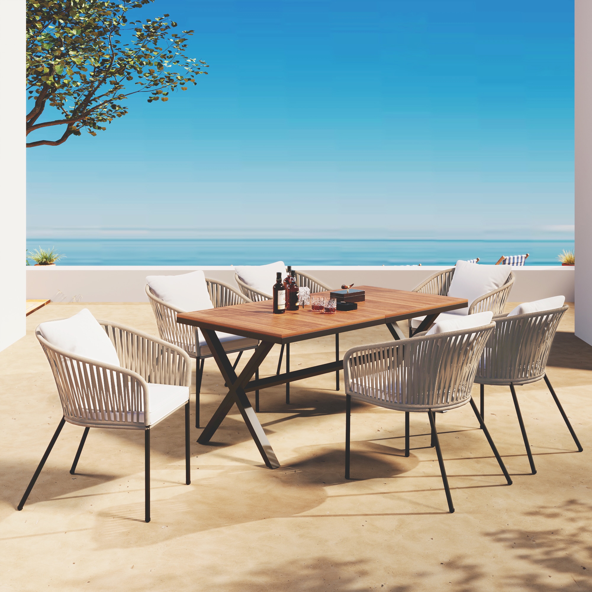 Nestfair HPGO1234A Patio-Dining-Sets - View #7