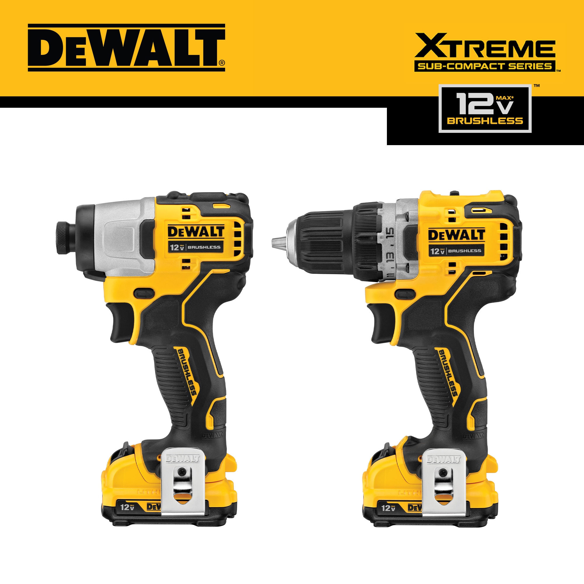 XTREME 2-Tool 12V XR Brushless DrilI/Impact Driver with Bag (2-Batteries and Charger Included) at Lowes.com