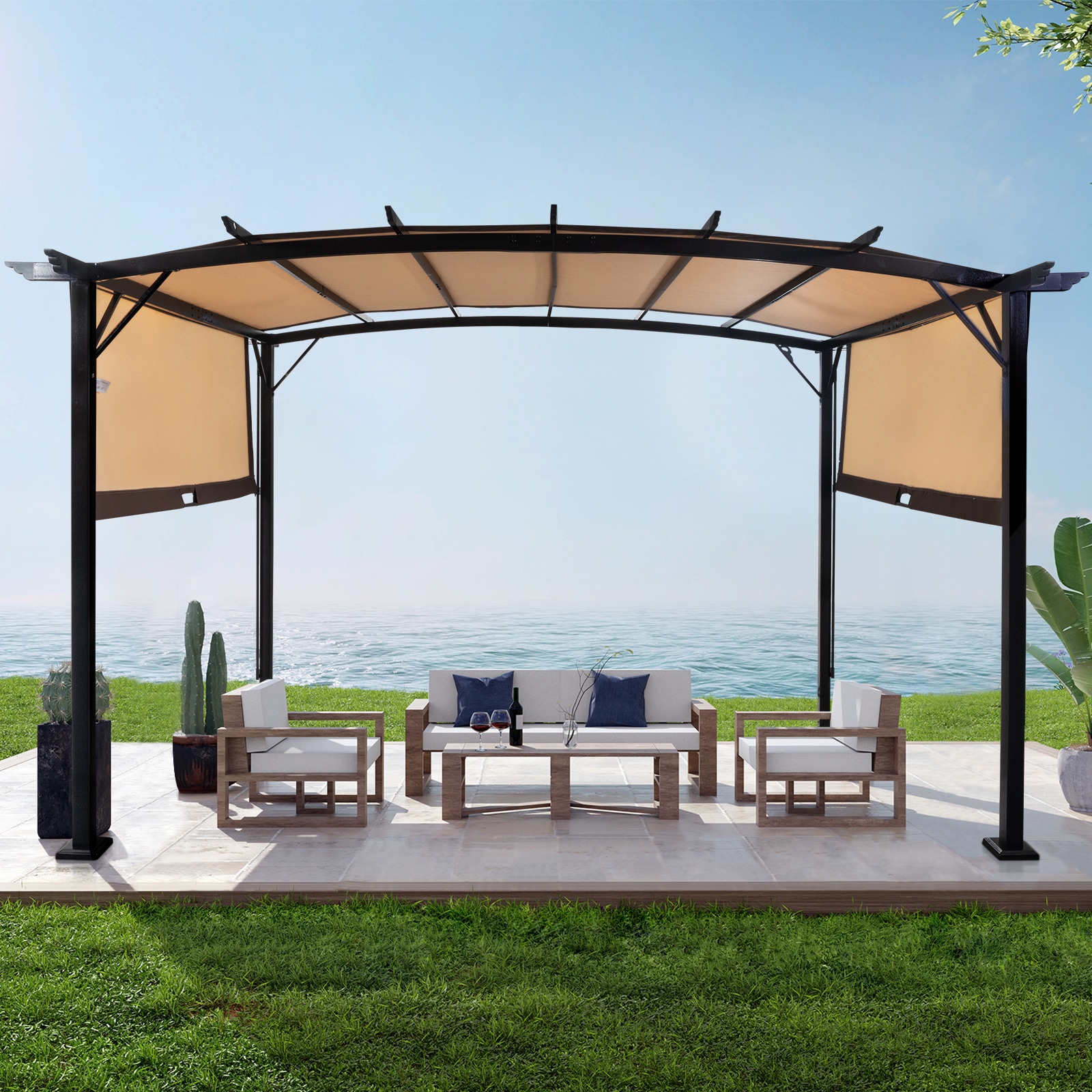 Winado 857298248986 Wood-Resin-Gazebos - View #2