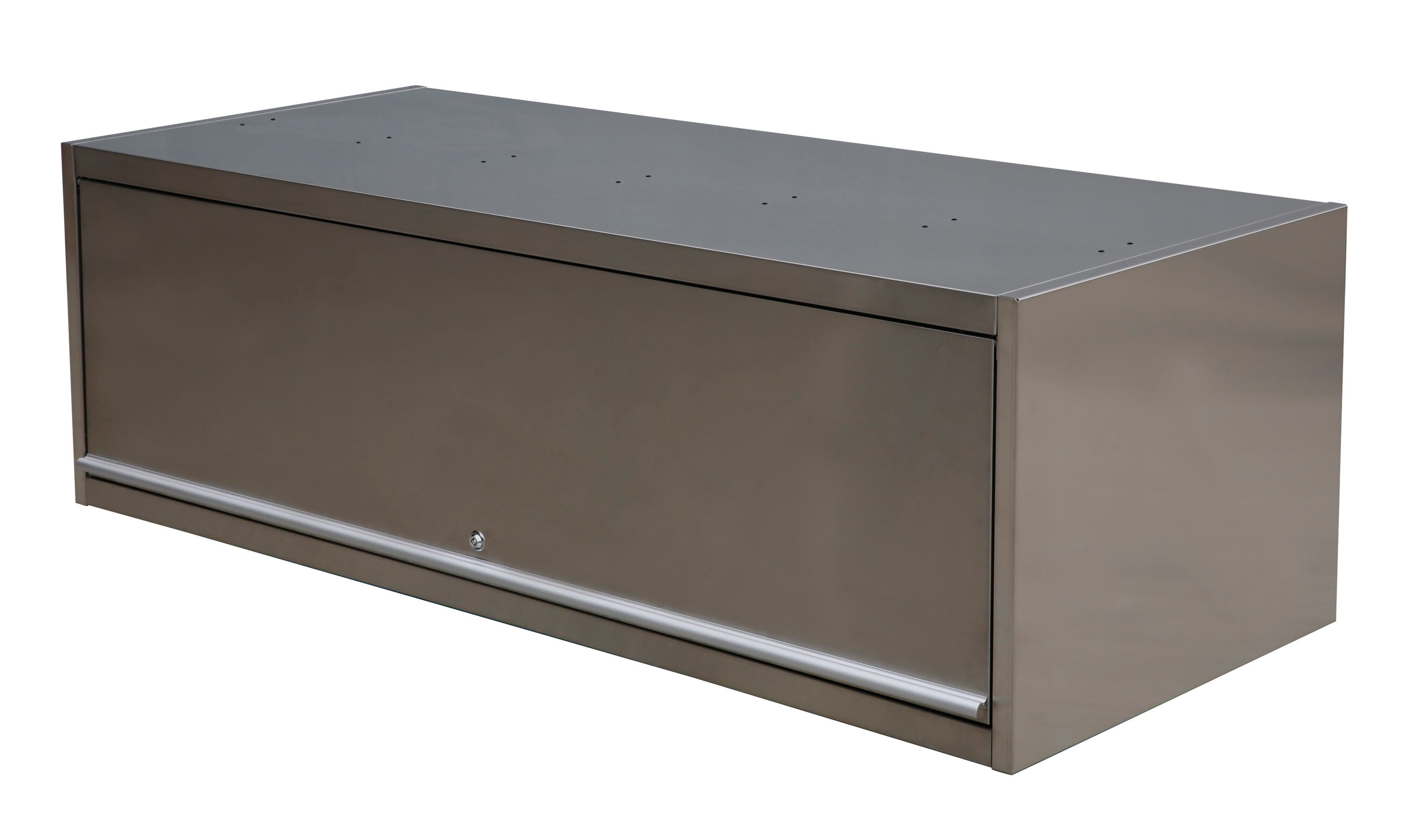 Steel Freestanding Garage Cabinet in Stainless Steel (71.5-in W x 29.5-in H x 23.25-in D) | - Viper Tool Storage VP72HSS