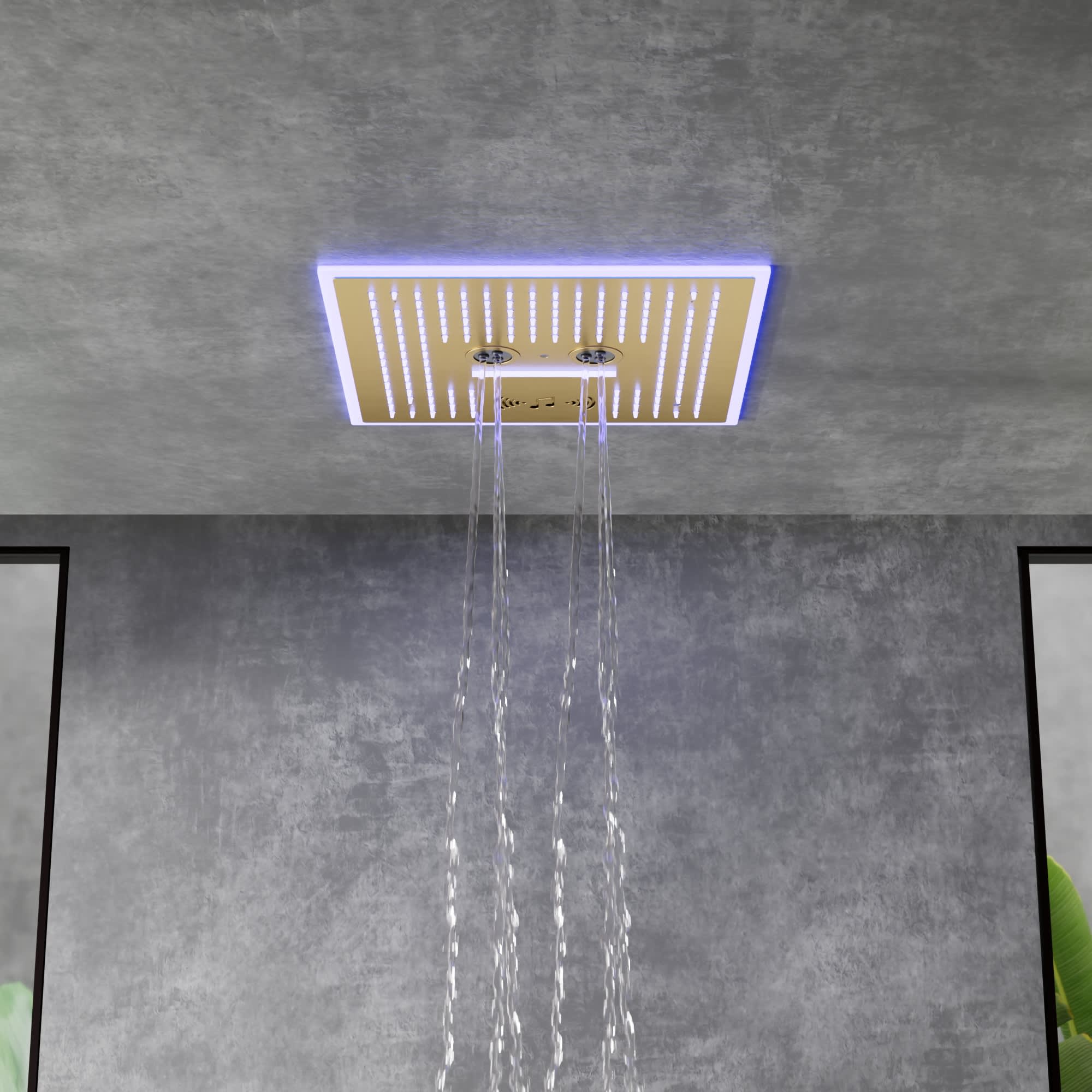 EVERSTEIN SFS-1047-GD16 Showerhead-Bar-Panels - View #17