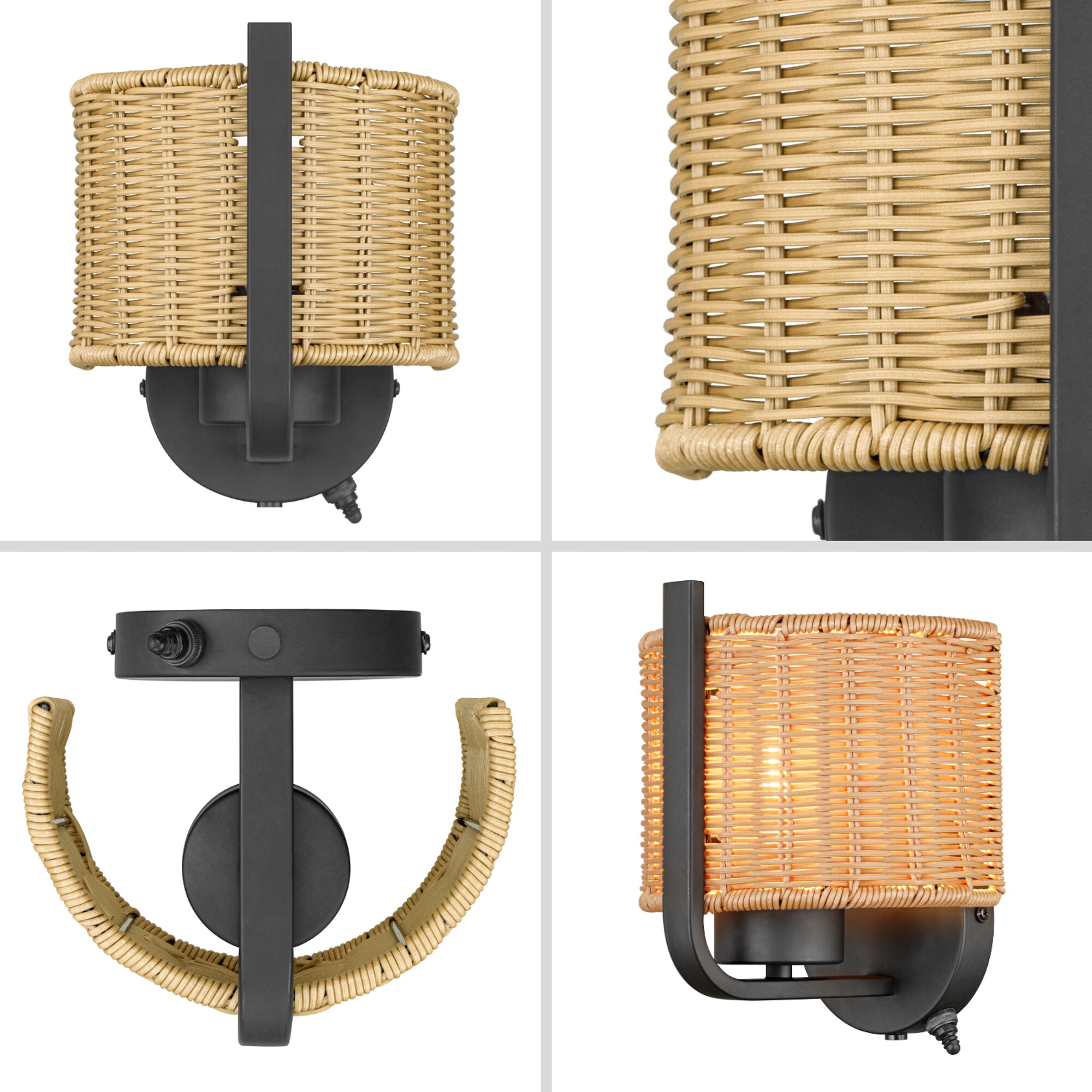 allen + roth 43044 Outdoor-Wall-Lighting - View #5