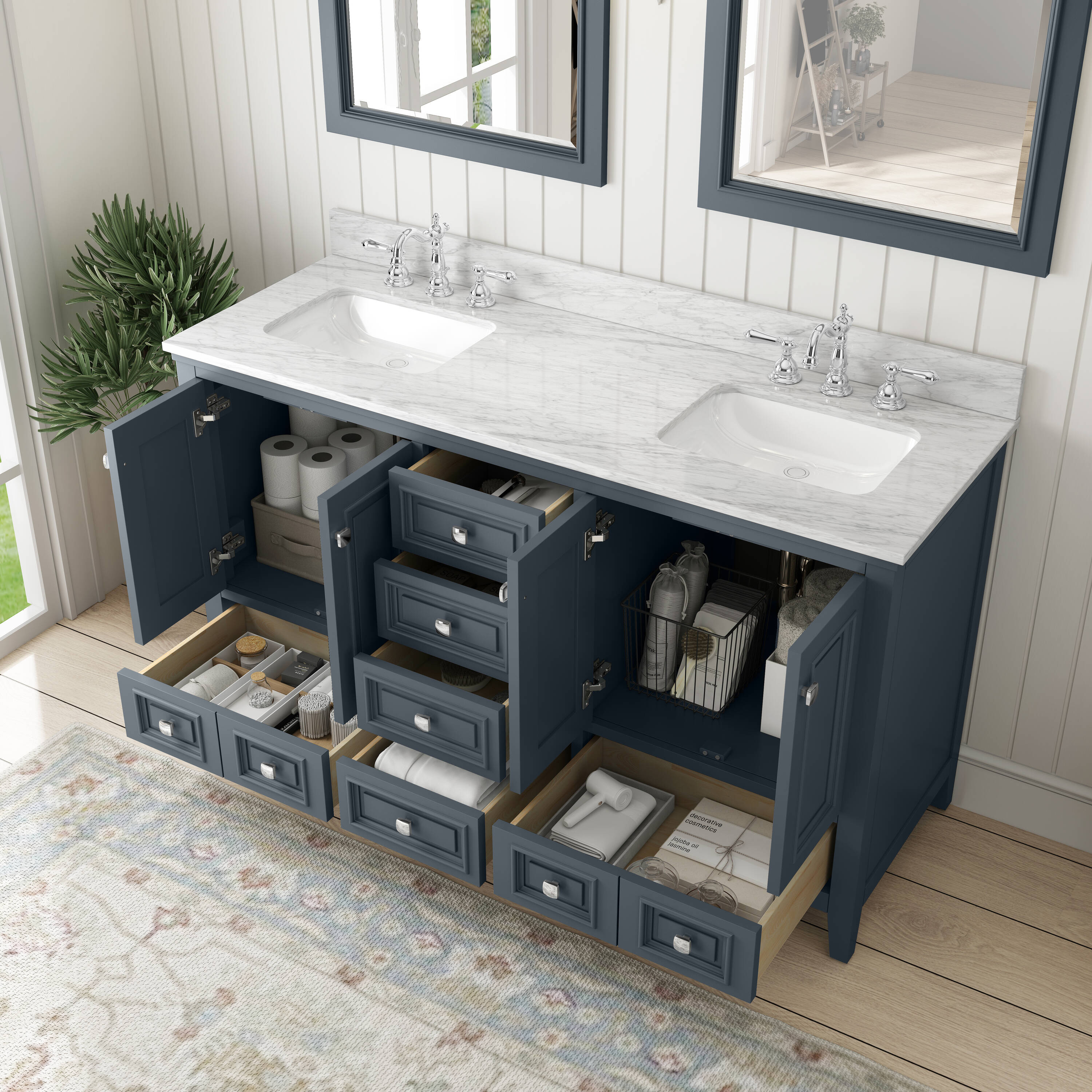 TJAmerican TJ01-28V6022GR Bath-Vanity-Combo - View #4
