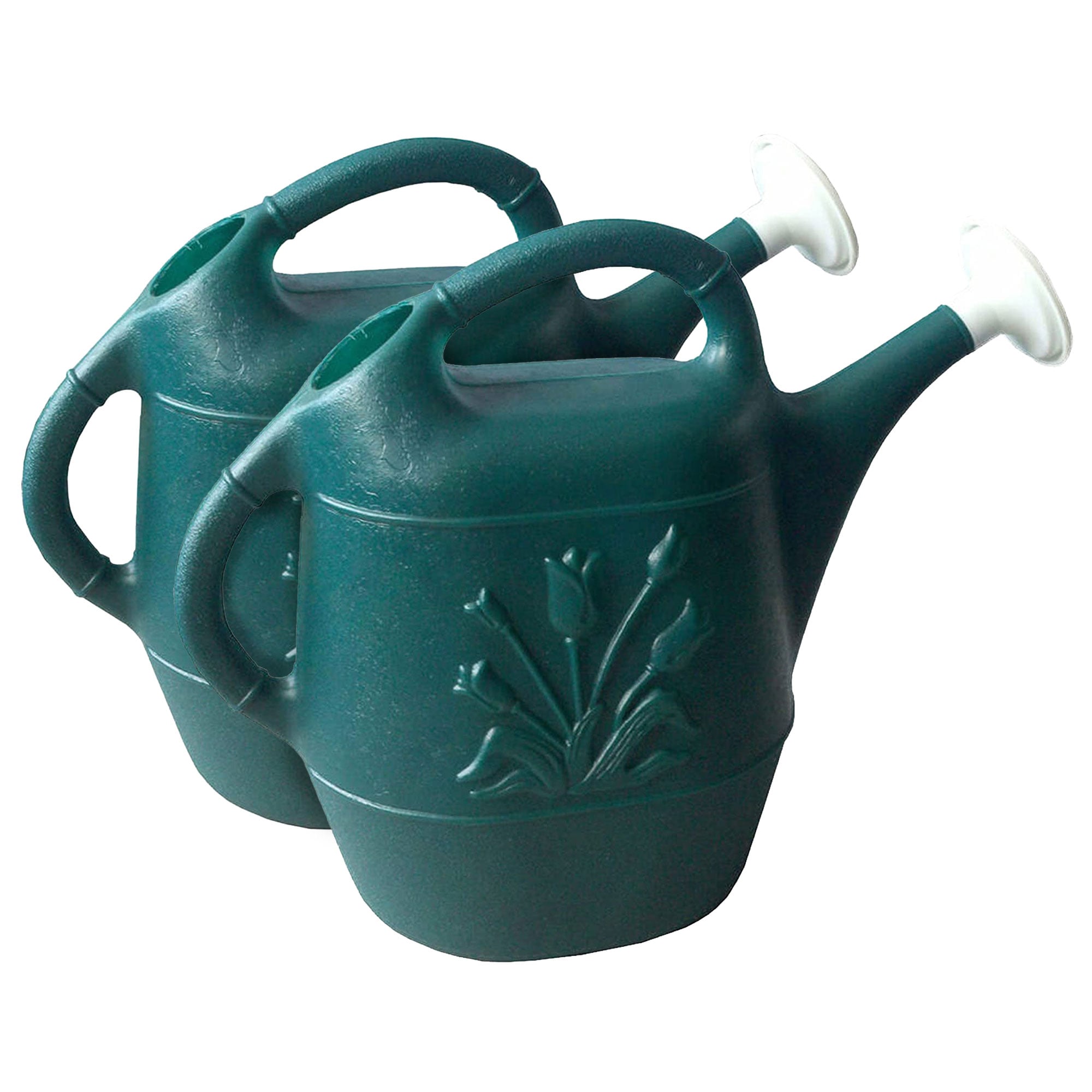 Union Products -  63065 Indoor Outdoor 2 Gallon Plant Watering Can Green (2 Pack)