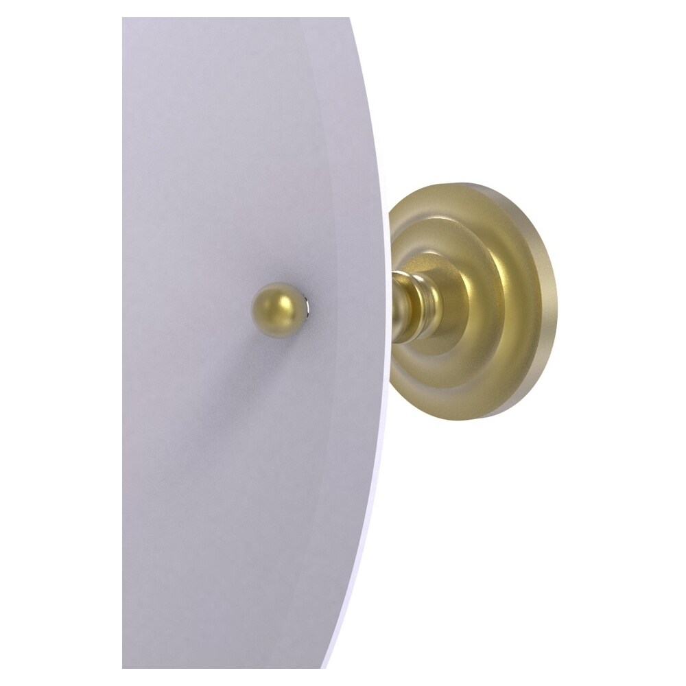 Allied Brass PQN-90-SBR Framed-Bath-Mirrors - View #2